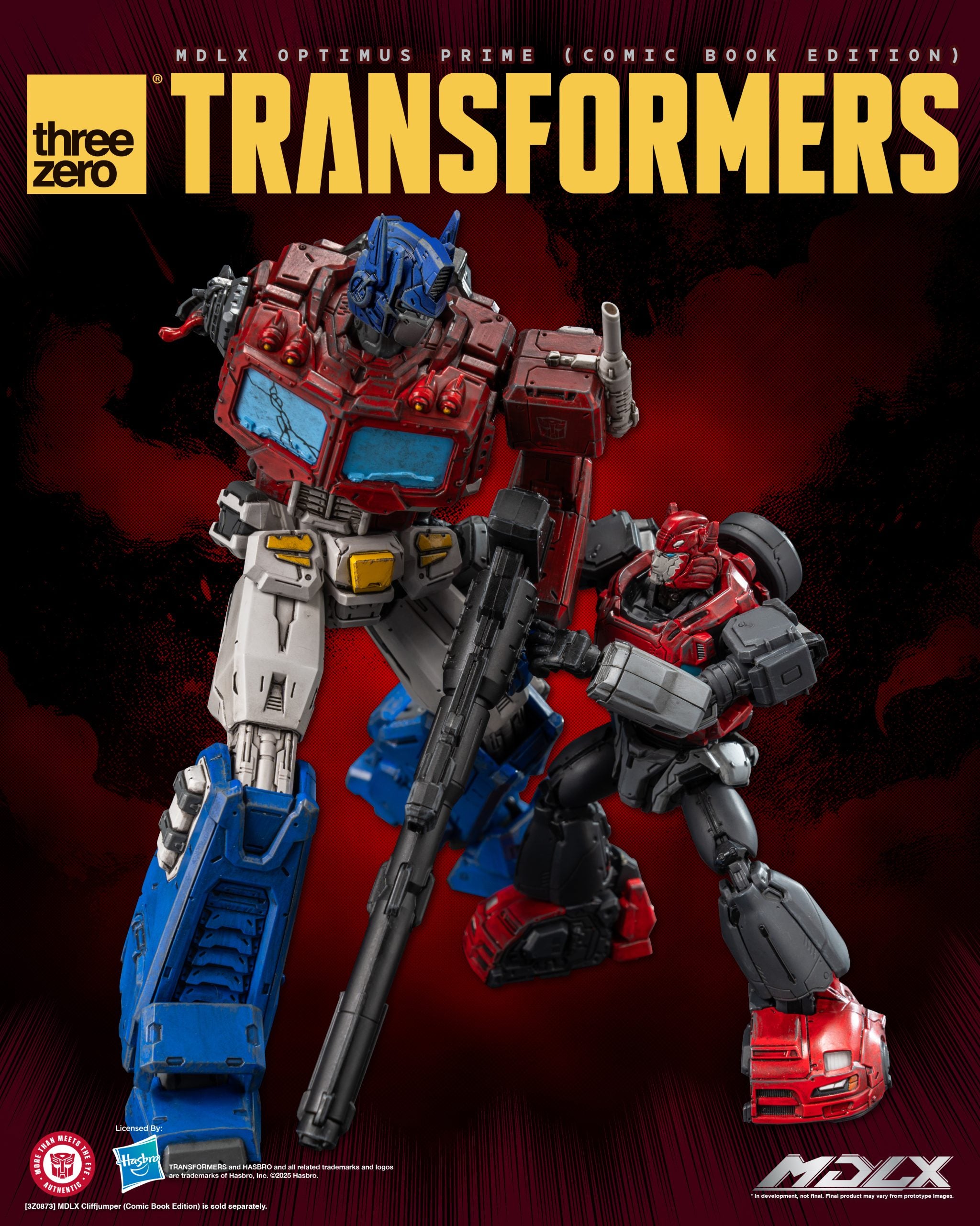 PRE-ORDER Threezero - MDLX - Transformers - Optimus Prime: Comic Book Edition