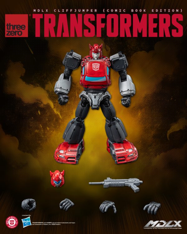 PRE-ORDER Threezero - MDLX - Transformers - Cliffjumper: Comic Book Edition