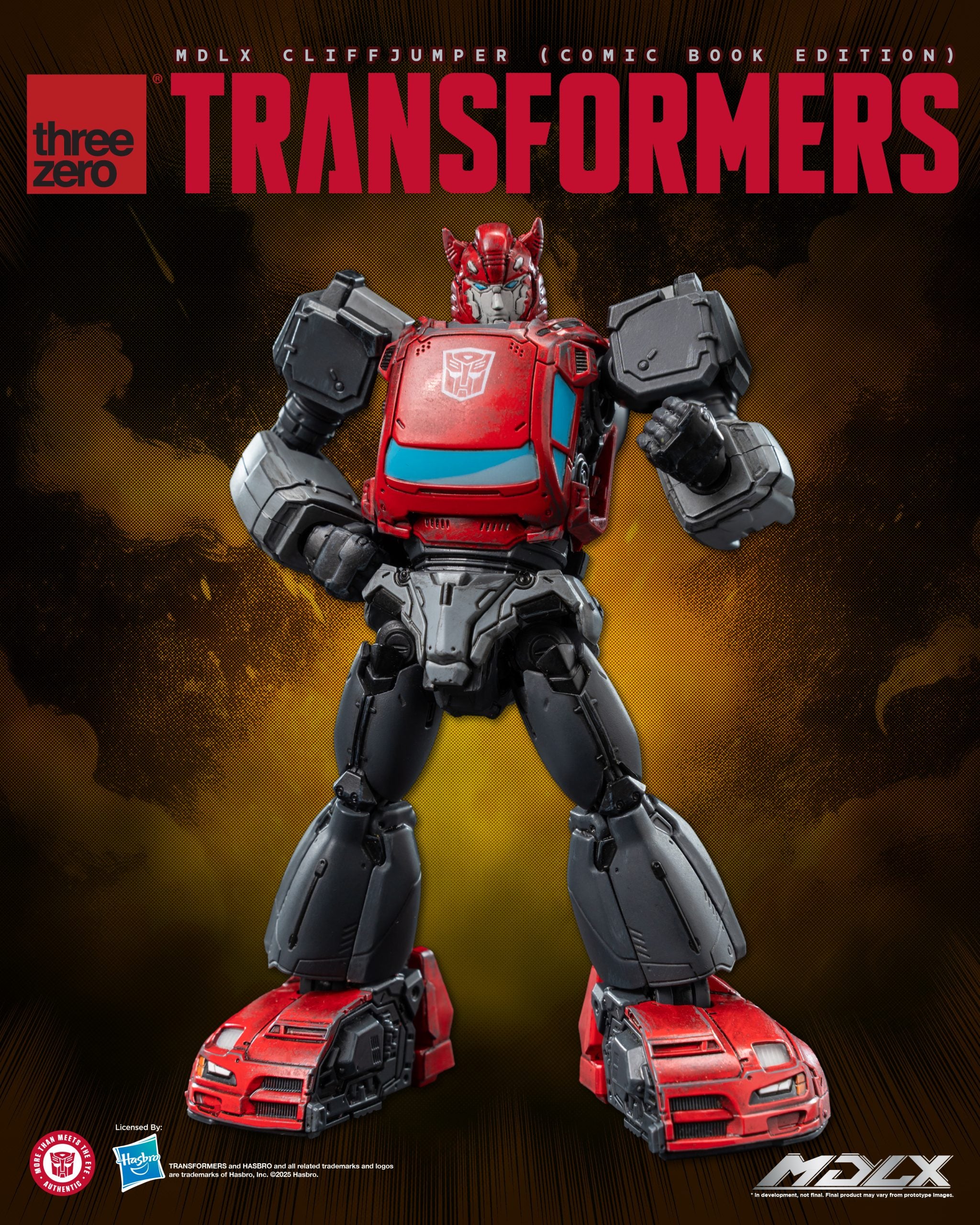 PRE-ORDER Threezero - MDLX - Transformers - Cliffjumper: Comic Book Edition