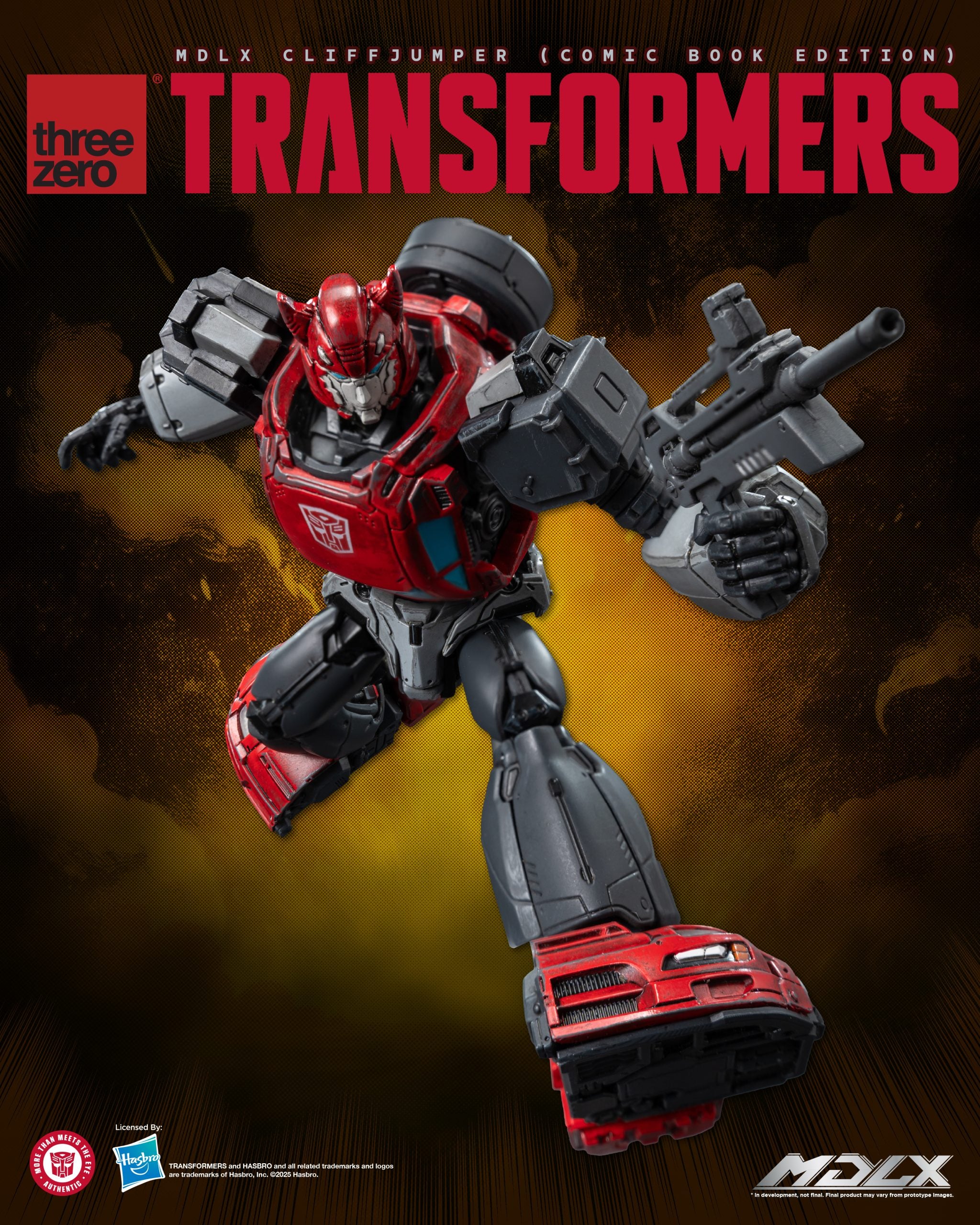 PRE-ORDER Threezero - MDLX - Transformers - Cliffjumper: Comic Book Edition