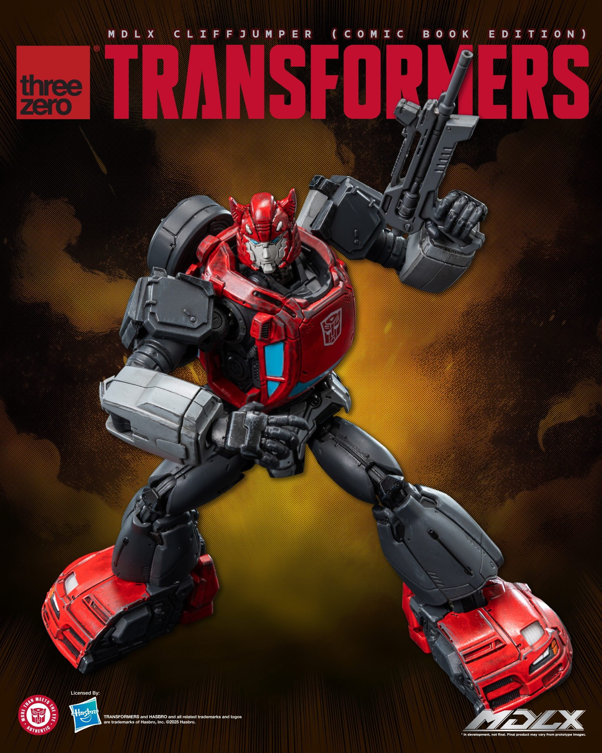 PRE-ORDER Threezero - MDLX - Transformers - Cliffjumper: Comic Book Edition