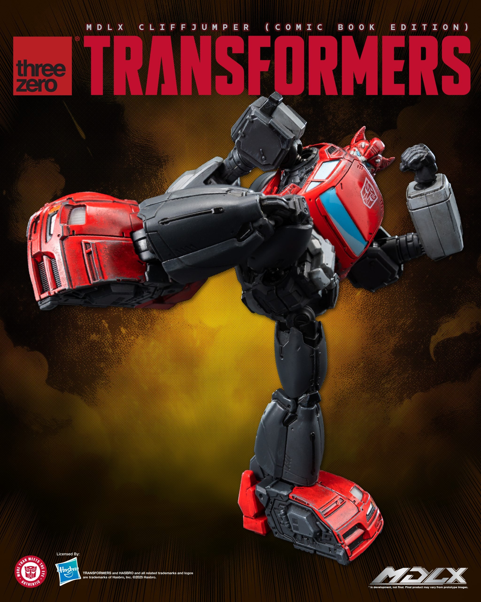PRE-ORDER Threezero - MDLX - Transformers - Cliffjumper: Comic Book Edition