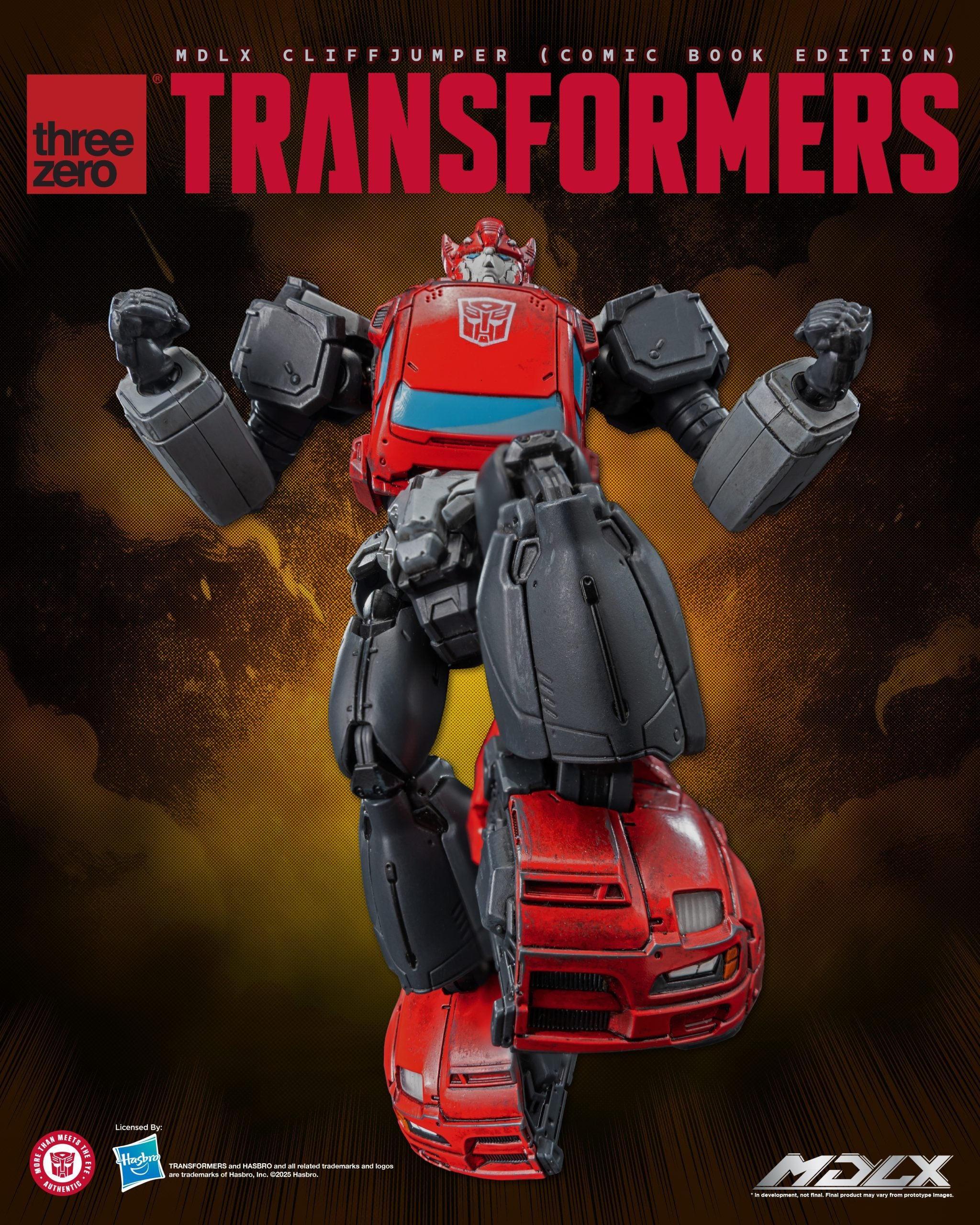 PRE-ORDER Threezero - MDLX - Transformers - Cliffjumper: Comic Book Edition