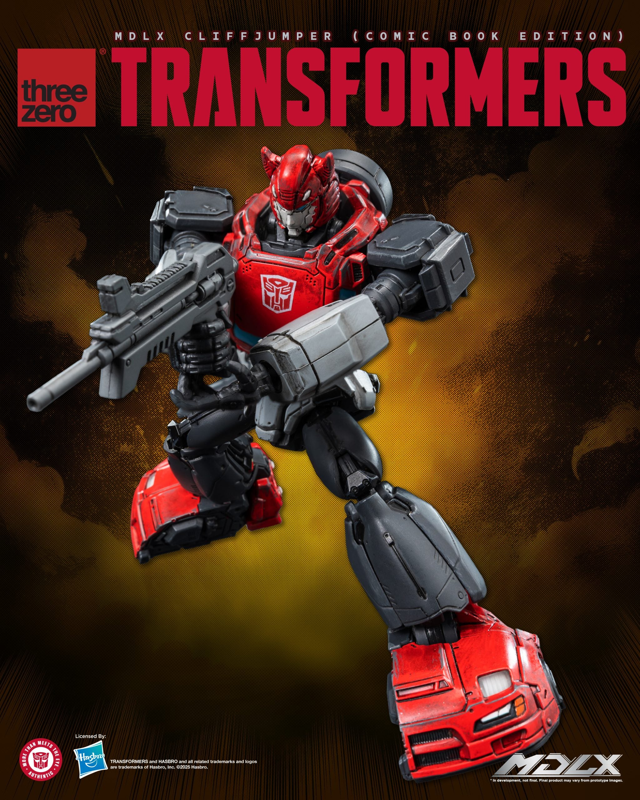 PRE-ORDER Threezero - MDLX - Transformers - Cliffjumper: Comic Book Edition