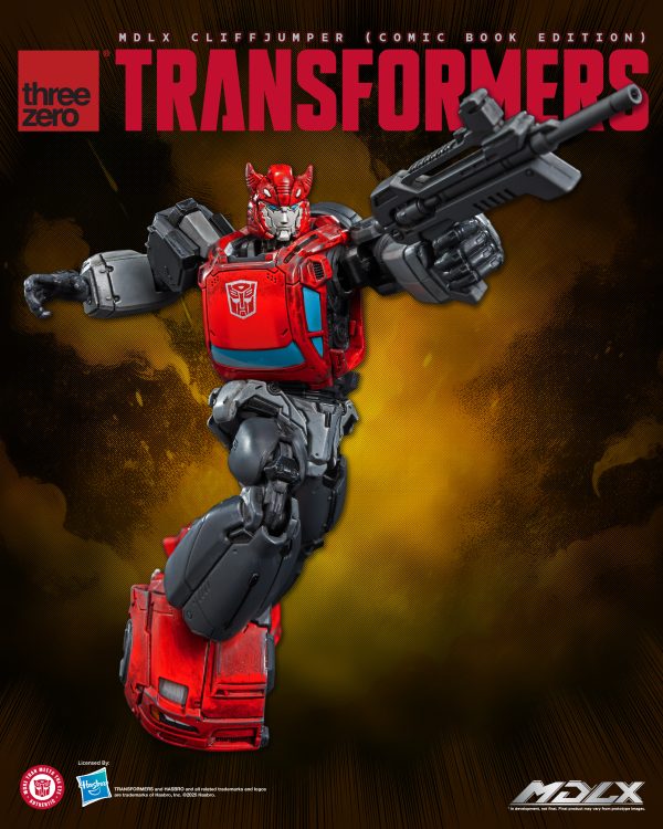 PRE-ORDER Threezero - MDLX - Transformers - Cliffjumper: Comic Book Edition