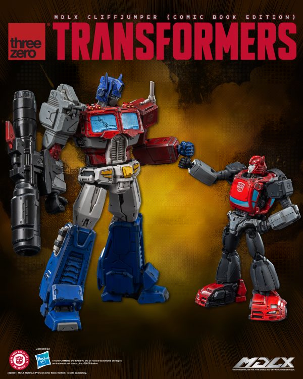 PRE-ORDER Threezero - MDLX - Transformers - Cliffjumper: Comic Book Edition