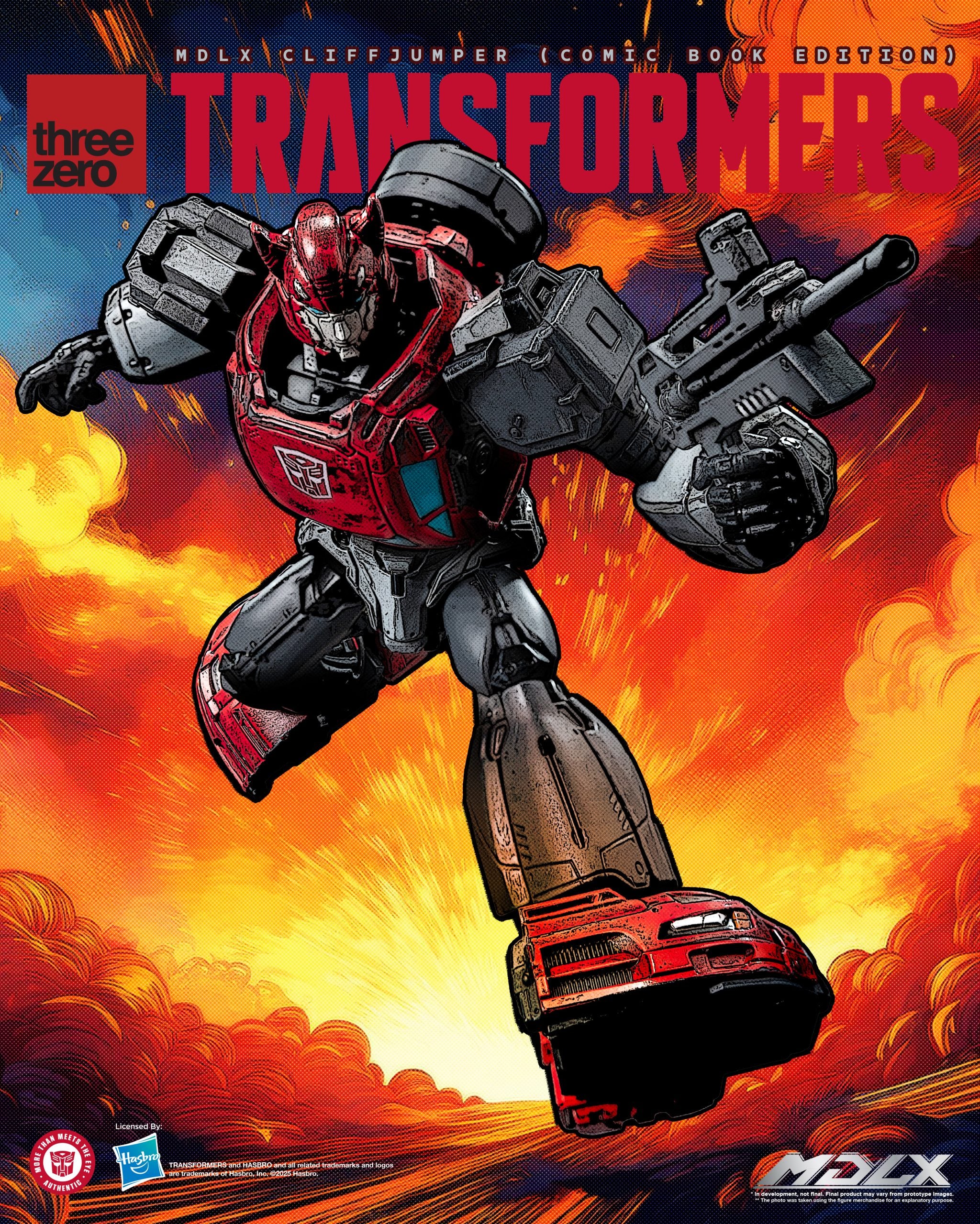PRE-ORDER Threezero - MDLX - Transformers - Cliffjumper: Comic Book Edition