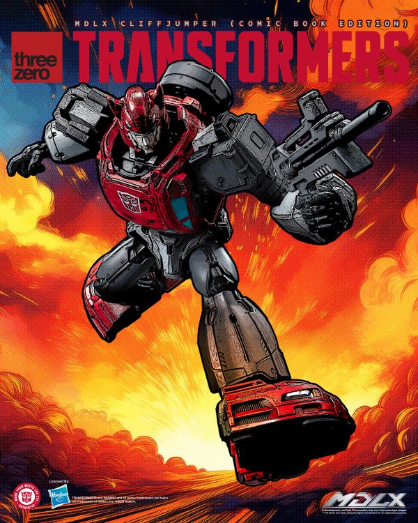 PRE-ORDER Threezero - MDLX - Transformers - Cliffjumper: Comic Book Edition