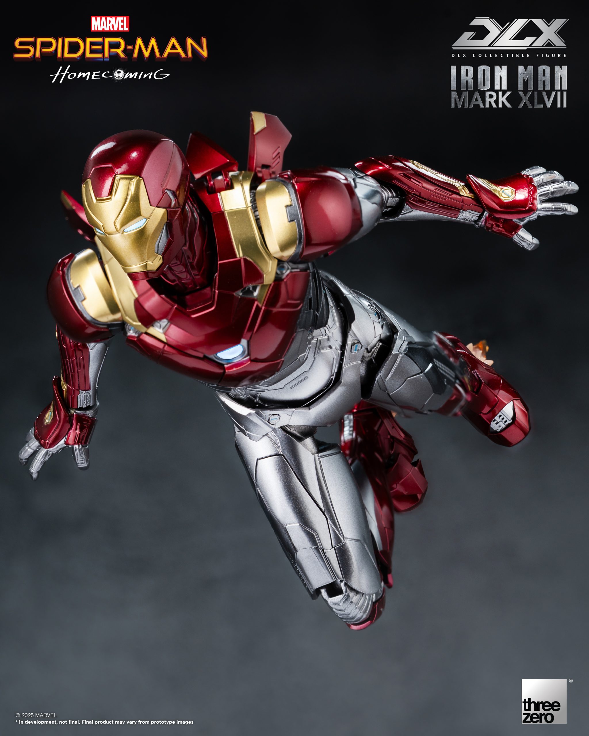 PRE-ORDER threezero - DLX - Spider-Man: Homecoming - Iron Man Mark 47