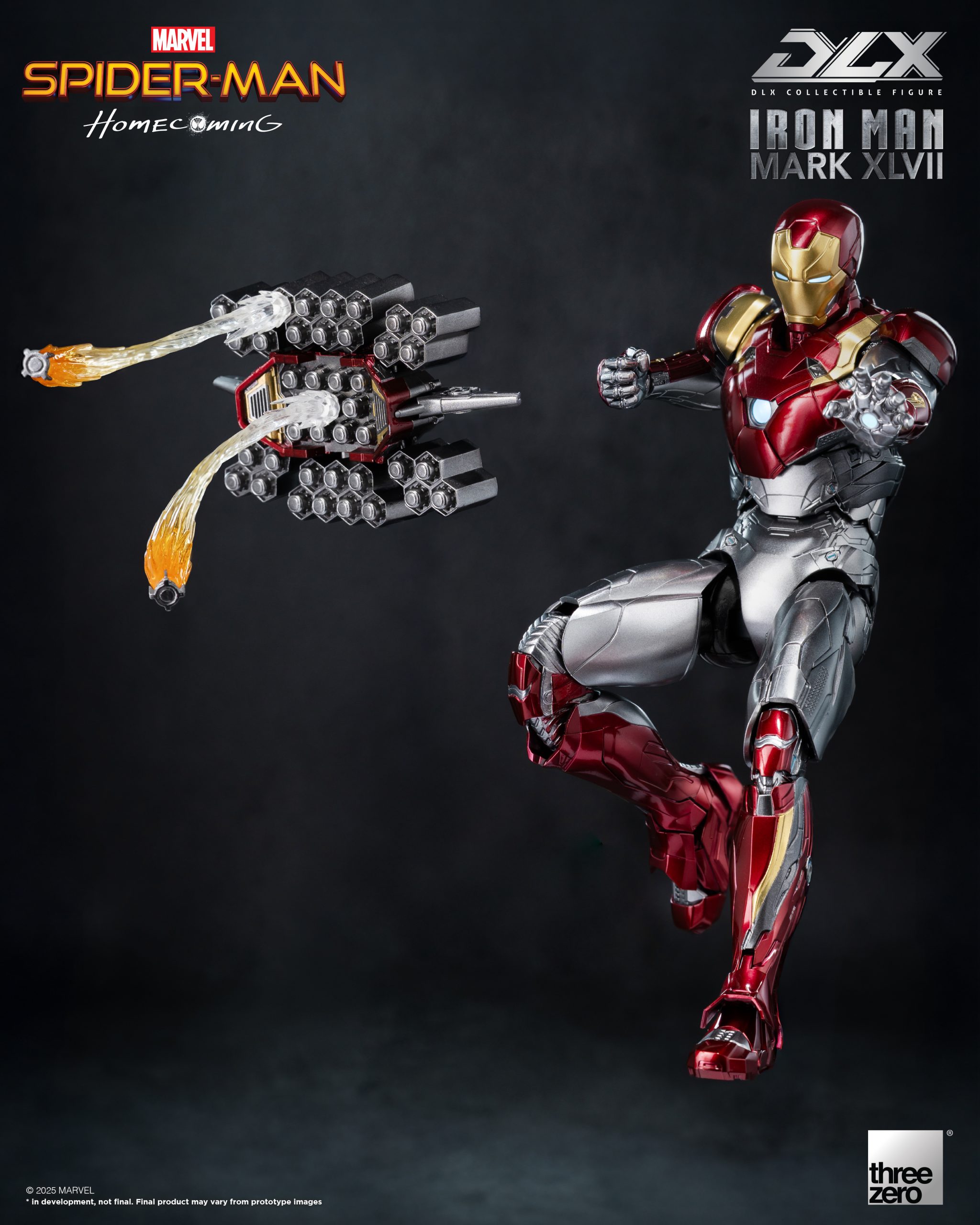 PRE-ORDER threezero - DLX - Spider-Man: Homecoming - Iron Man Mark 47
