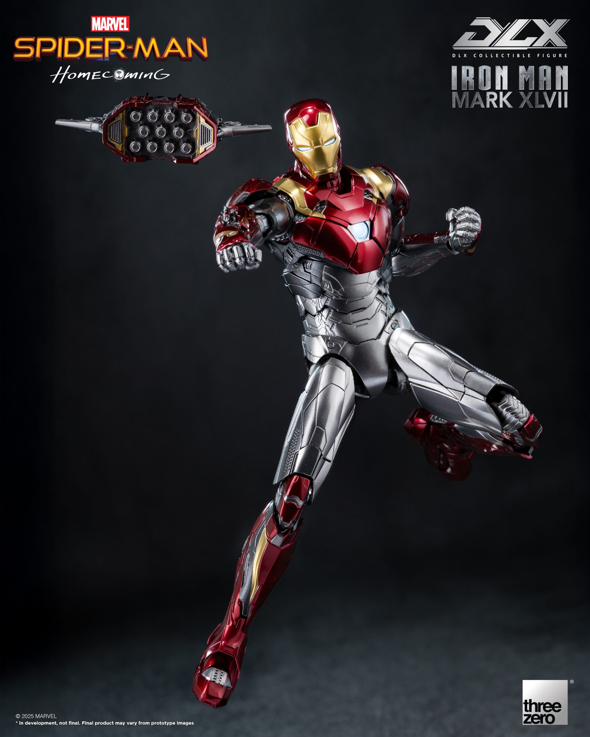 PRE-ORDER threezero - DLX - Spider-Man: Homecoming - Iron Man Mark 47