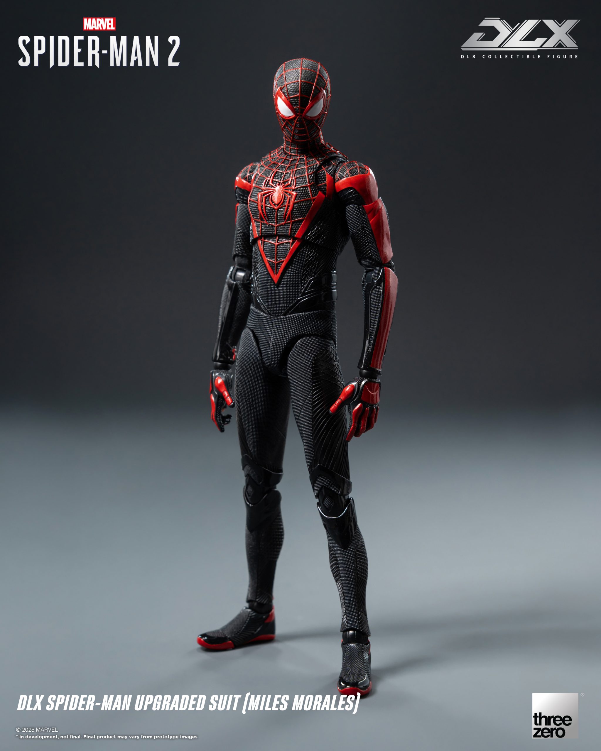 PRE-ORDER threezero - DLX - Marvel's Spider Man 2 - Spider-Man Upgraded Suit (Miles Morales)