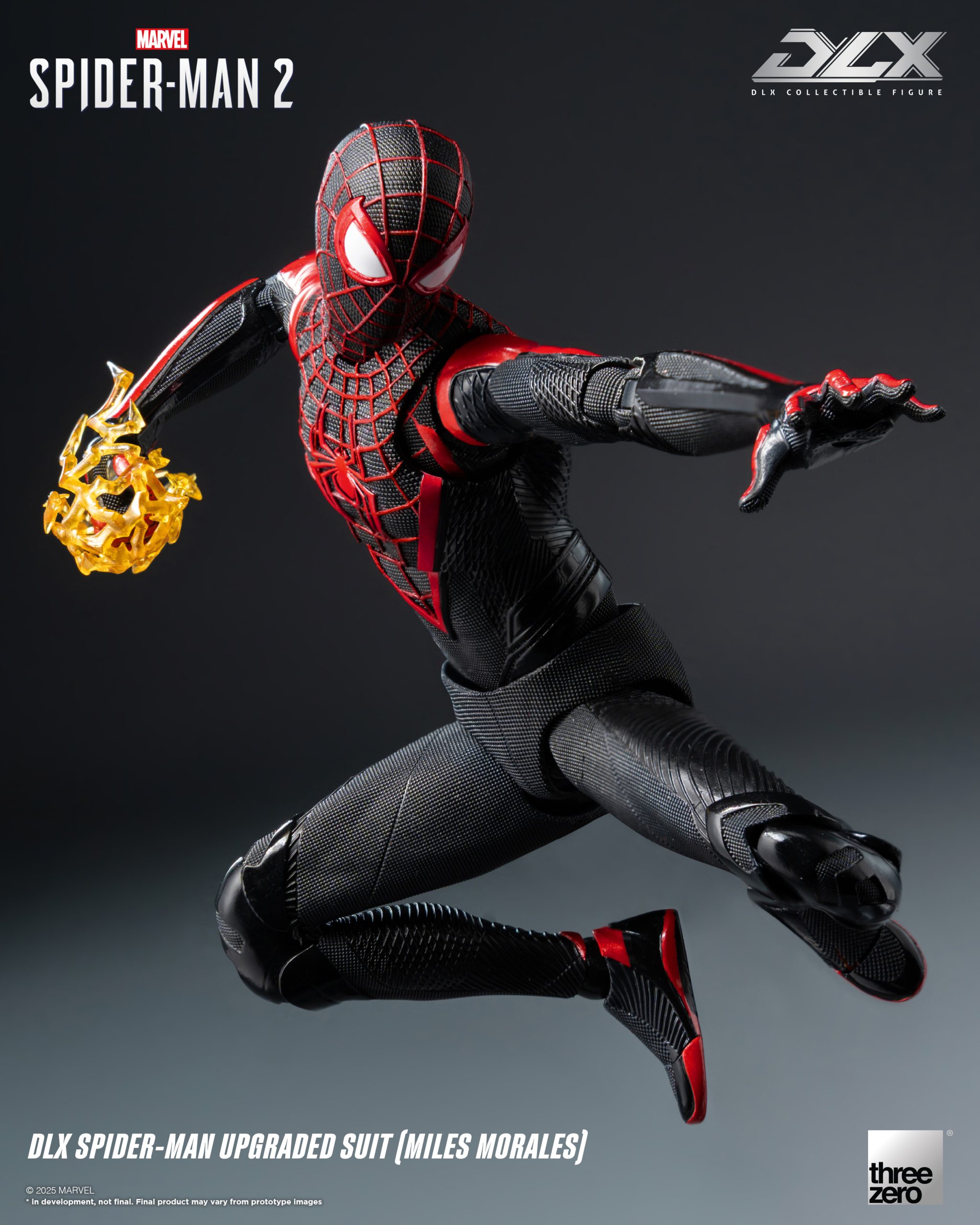 PRE-ORDER threezero - DLX - Marvel's Spider Man 2 - Spider-Man Upgraded Suit (Miles Morales)
