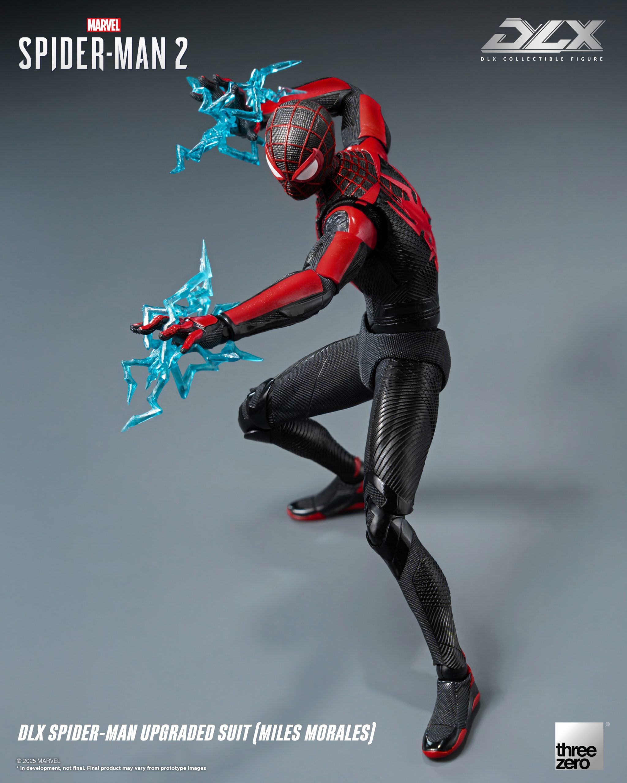 PRE-ORDER threezero - DLX - Marvel's Spider Man 2 - Spider-Man Upgraded Suit (Miles Morales)