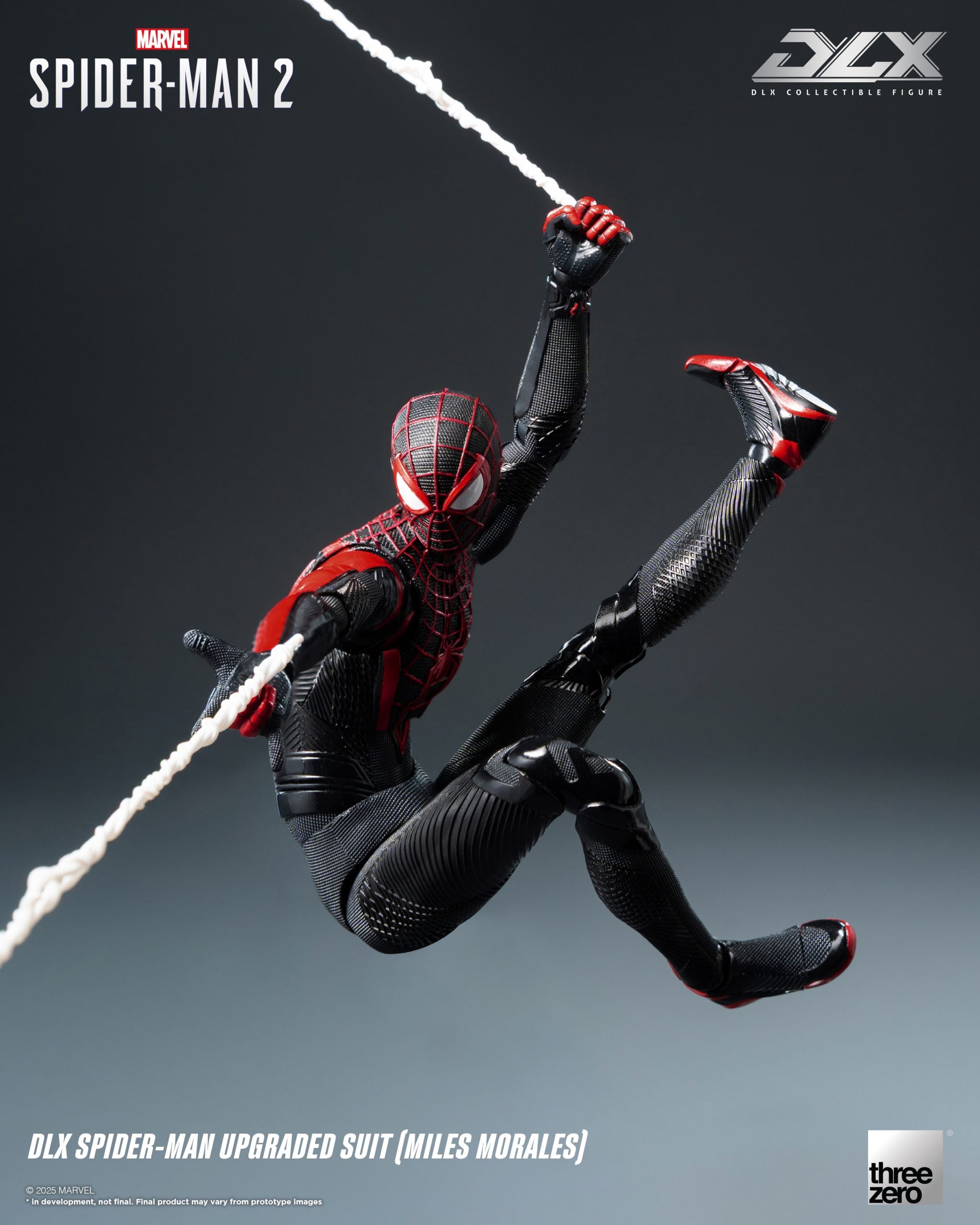 PRE-ORDER threezero - DLX - Marvel's Spider Man 2 - Spider-Man Upgraded Suit (Miles Morales)