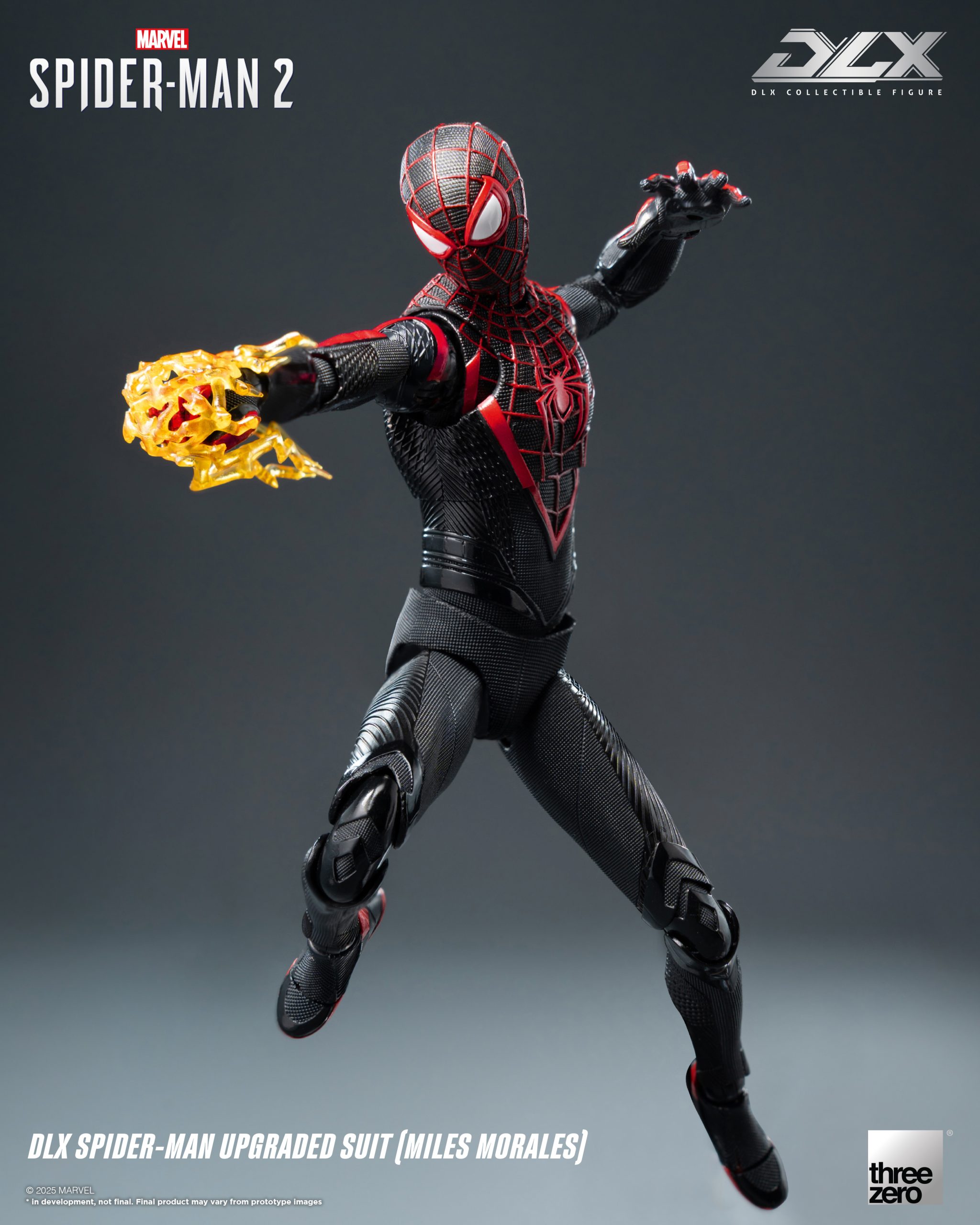 PRE-ORDER threezero - DLX - Marvel's Spider Man 2 - Spider-Man Upgraded Suit (Miles Morales)