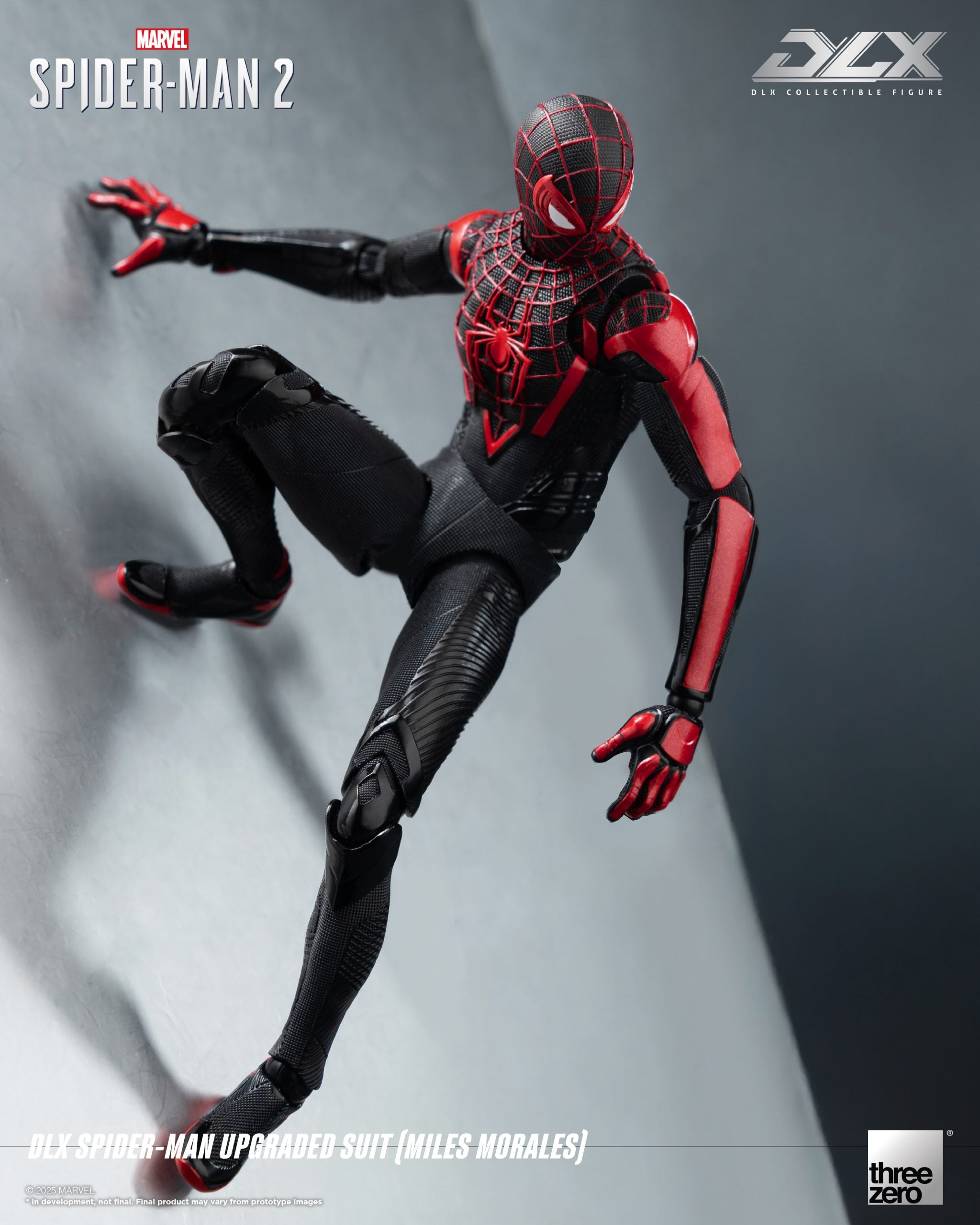 PRE-ORDER threezero - DLX - Marvel's Spider Man 2 - Spider-Man Upgraded Suit (Miles Morales)