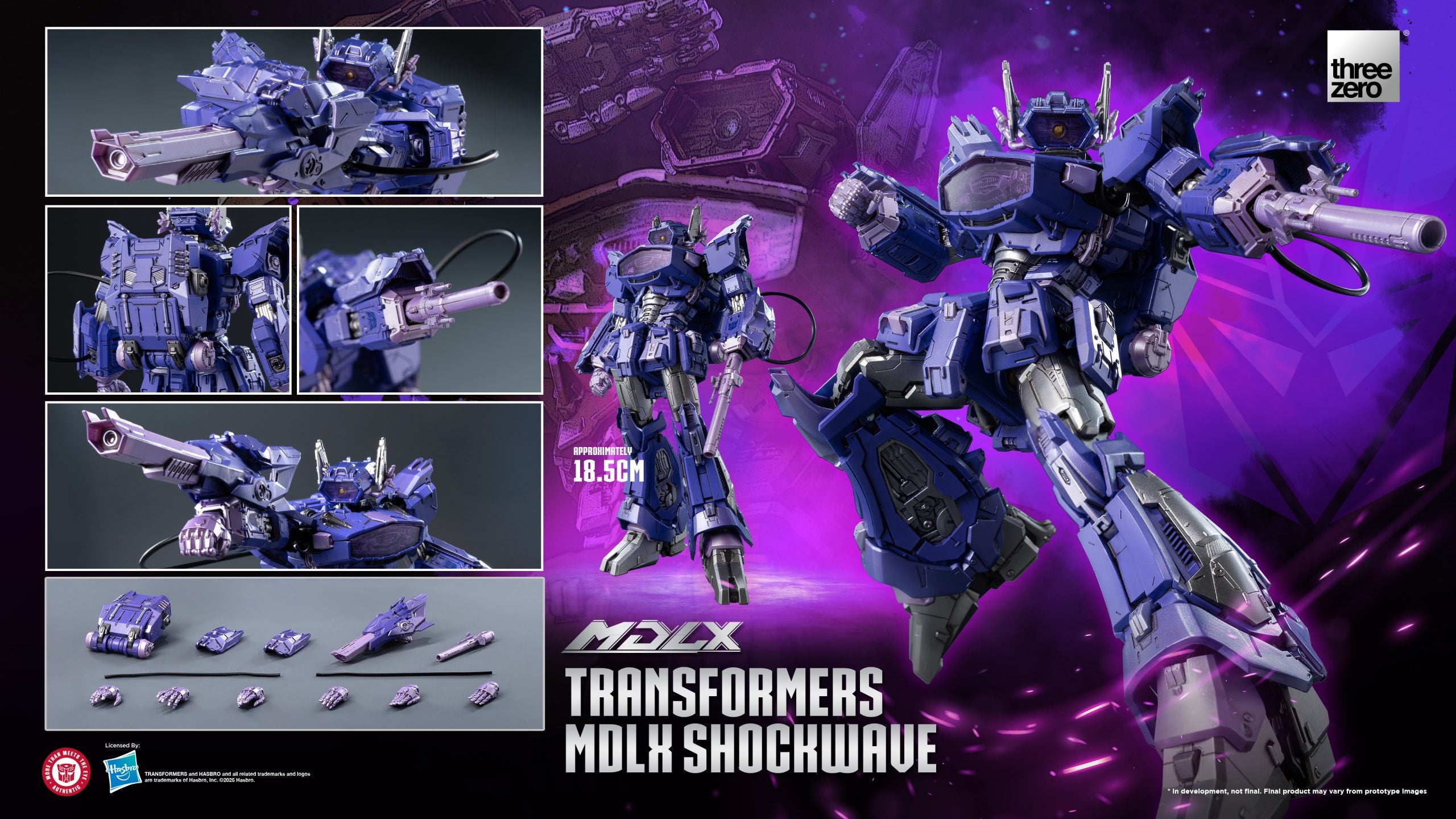 PRE-ORDER threezero - MDLX - Transformers - Shockwave