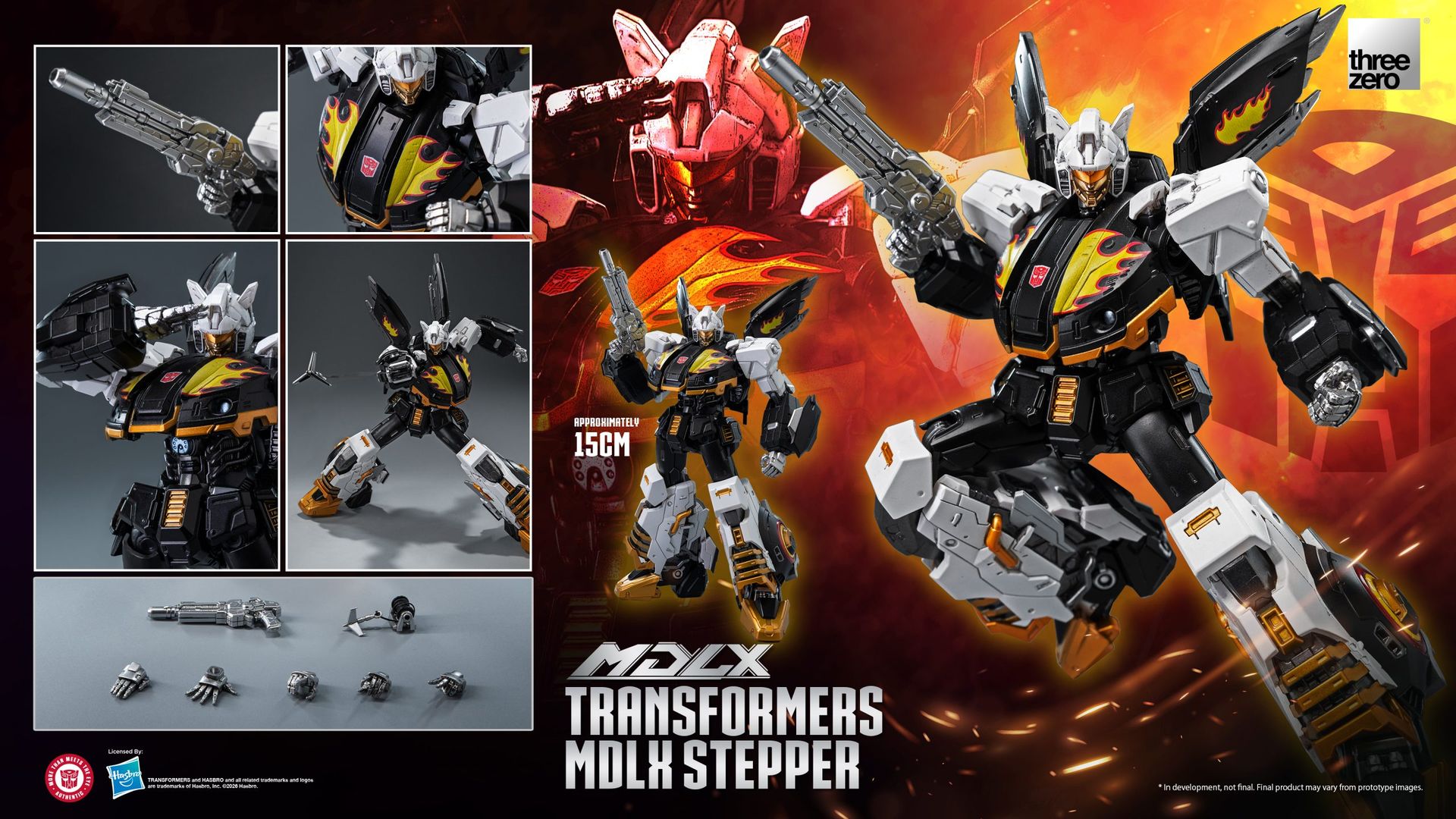 PRE-ORDER Threezero - MDLX - Transformers - Stepper