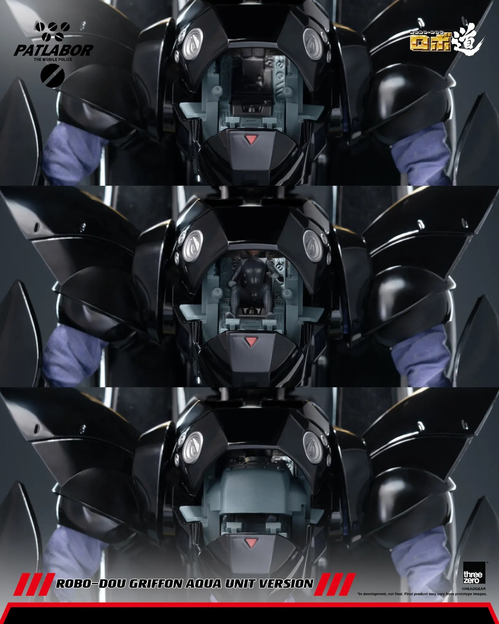 PRE-ORDER threezero - ROBO-DOU - Mobile Police Patlabor - Griffon: Aqua Unit Version 1/35