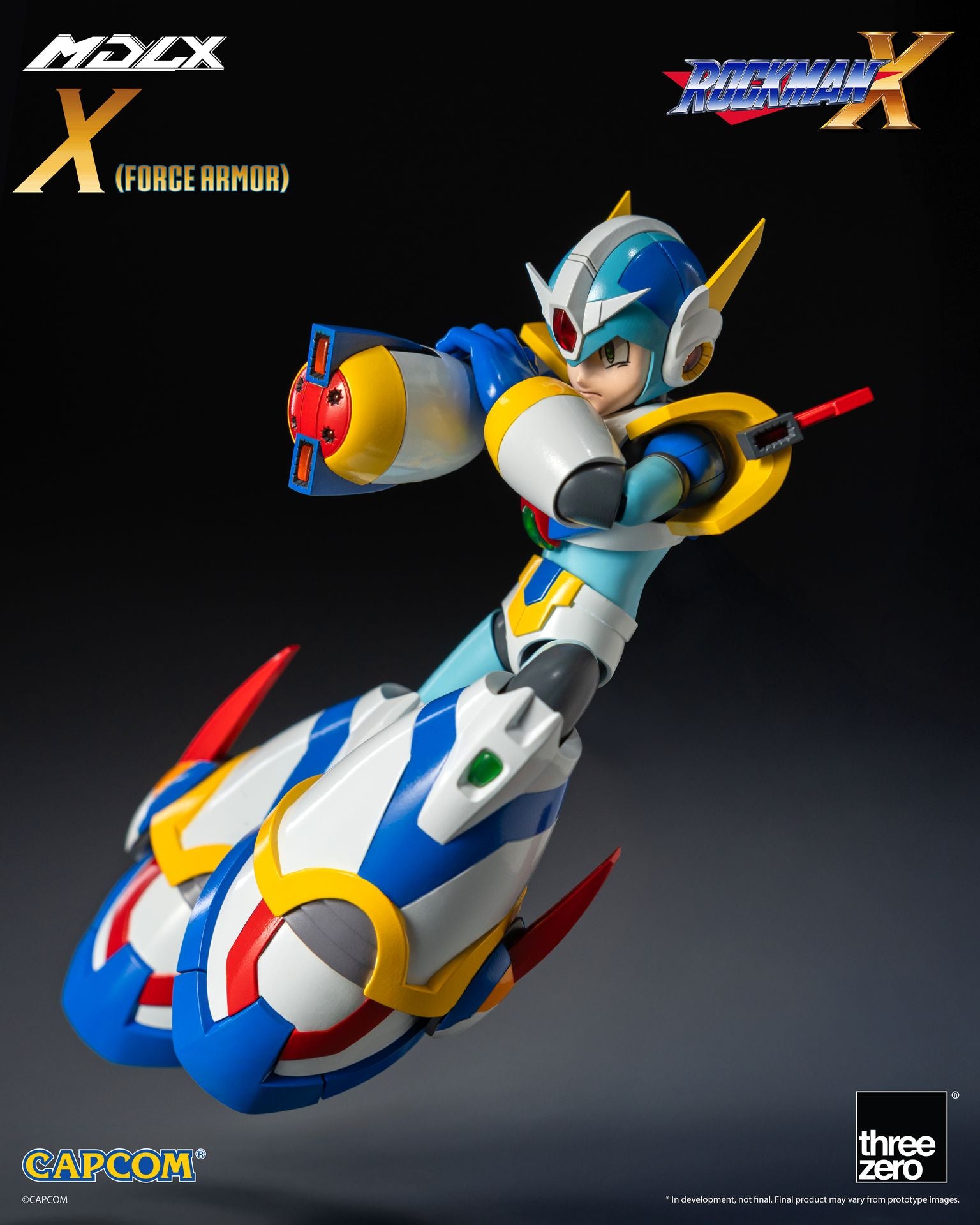PRE-ORDER threezero - MDLX - Mega Man X - X: Force Armor