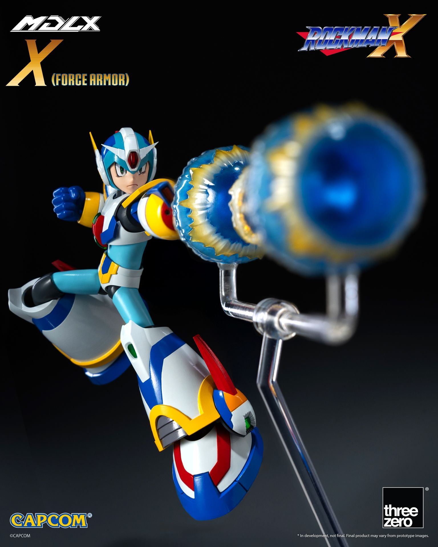 PRE-ORDER threezero - MDLX - Mega Man X - X: Force Armor