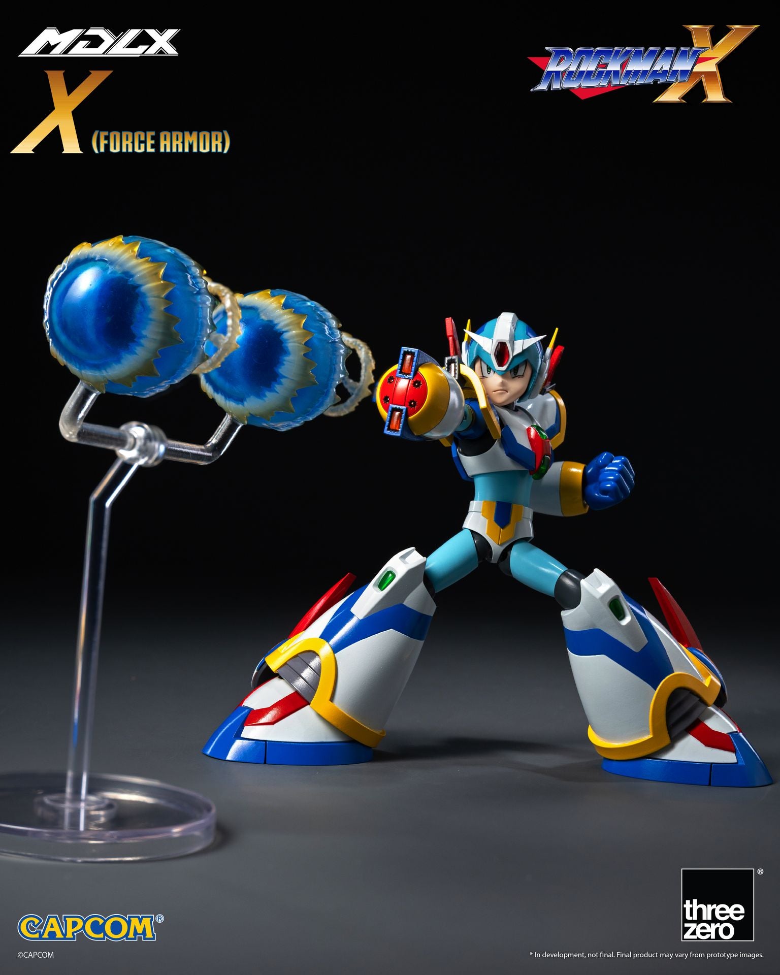 PRE-ORDER threezero - MDLX - Mega Man X - X: Force Armor