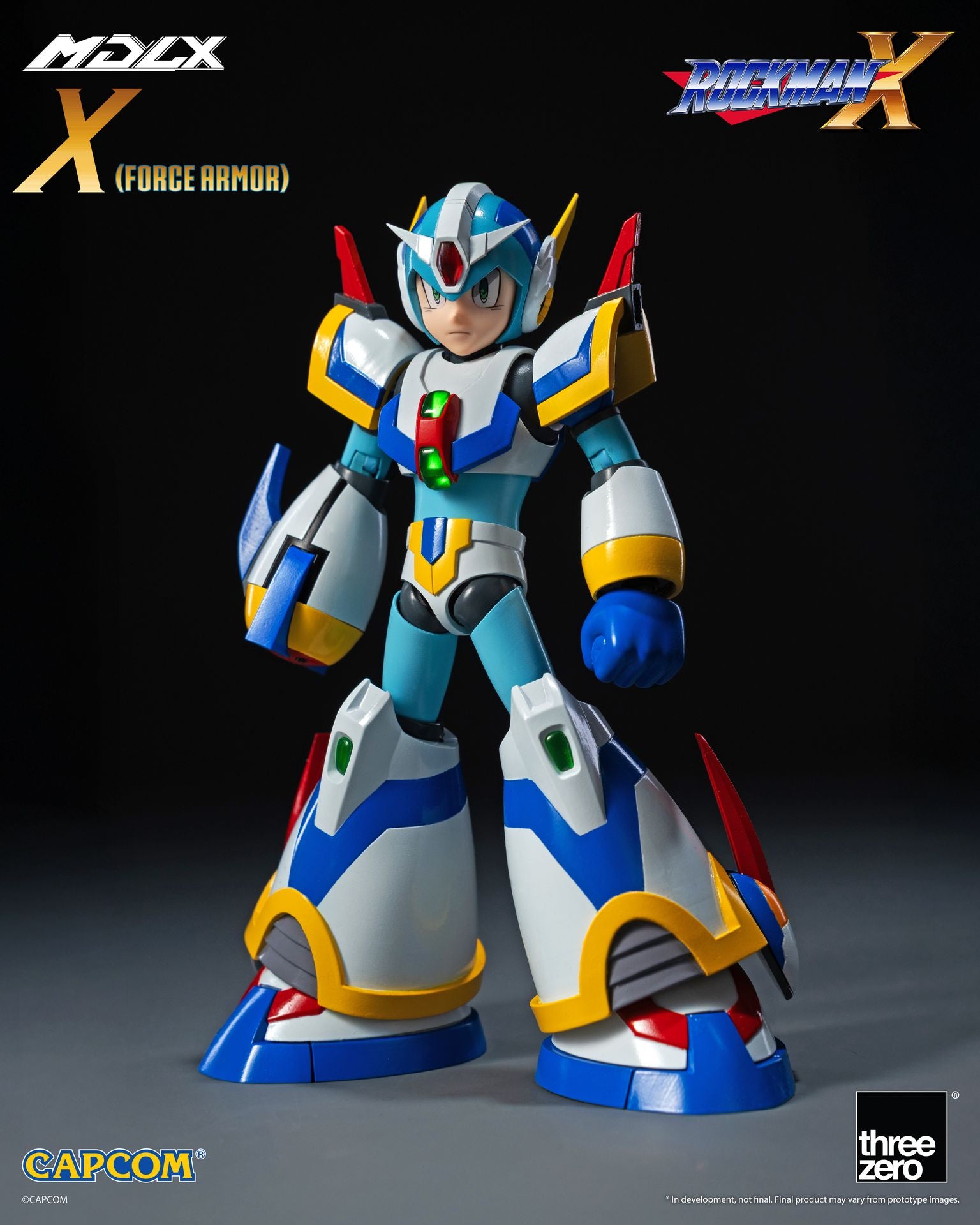 PRE-ORDER threezero - MDLX - Mega Man X - X: Force Armor