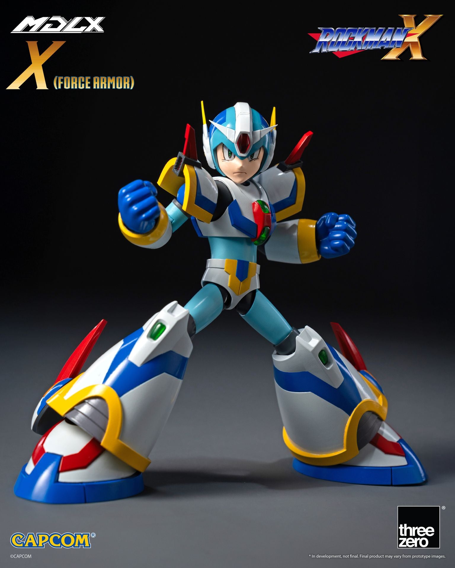 PRE-ORDER threezero - MDLX - Mega Man X - X: Force Armor