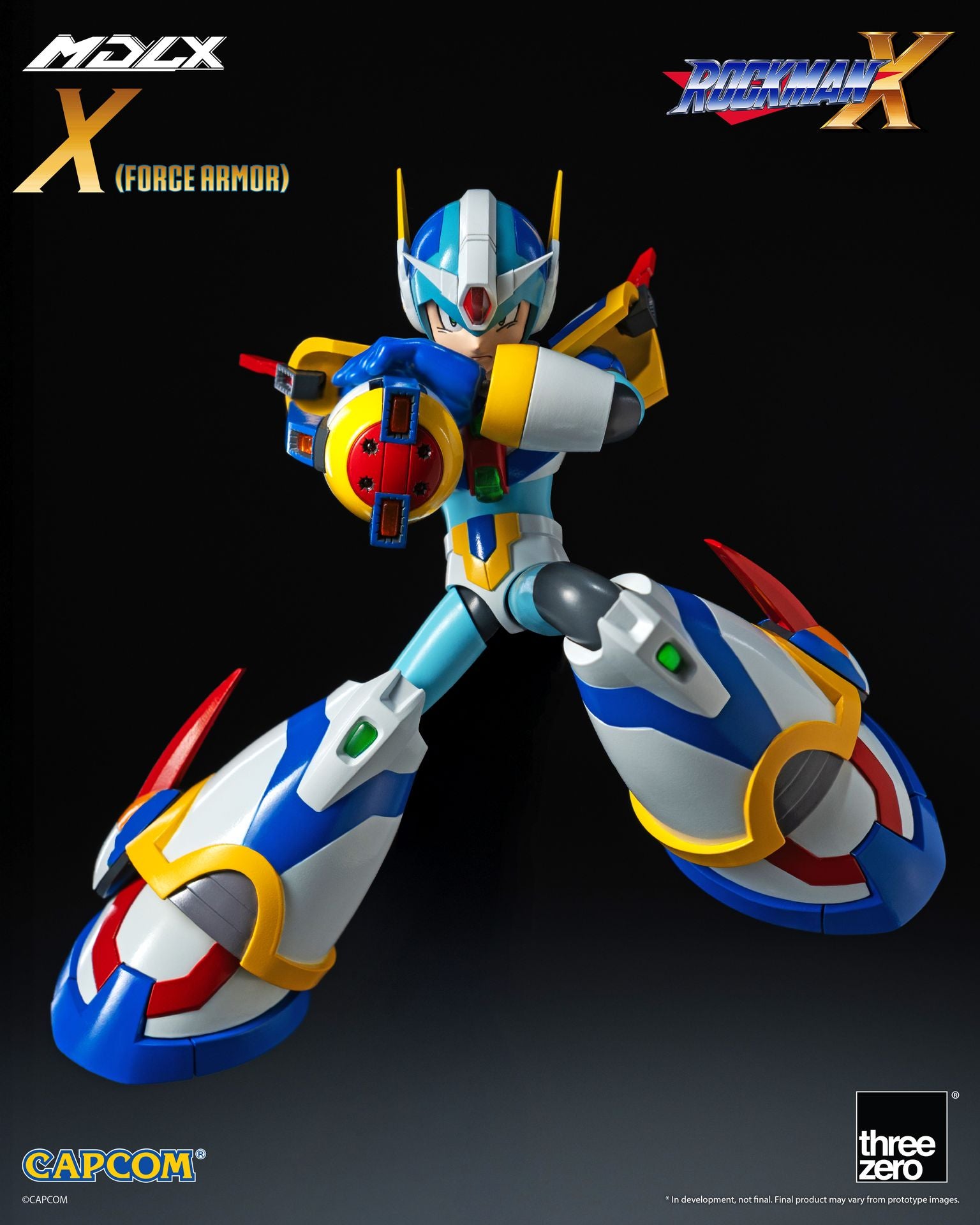 PRE-ORDER threezero - MDLX - Mega Man X - X: Force Armor