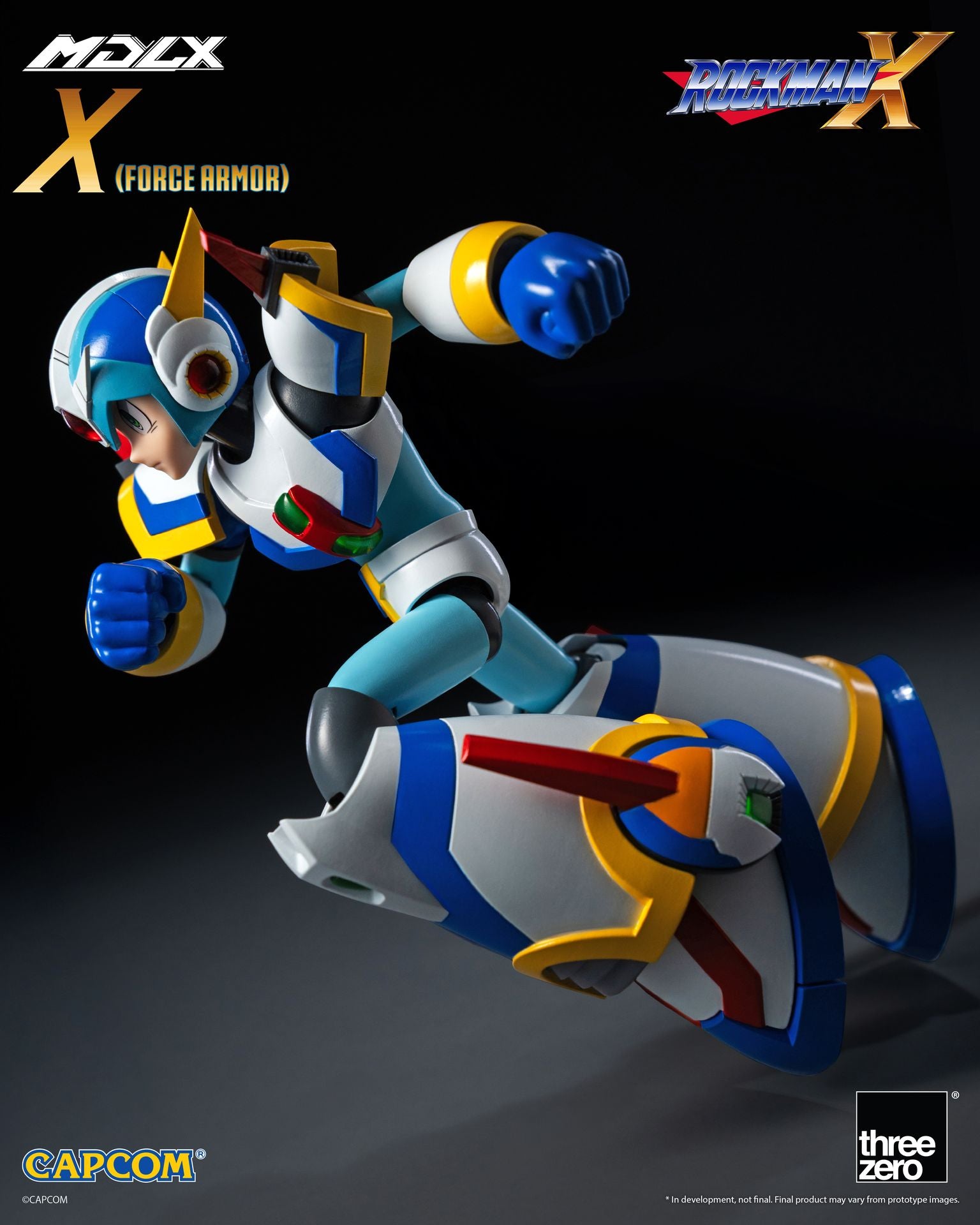 PRE-ORDER threezero - MDLX - Mega Man X - X: Force Armor