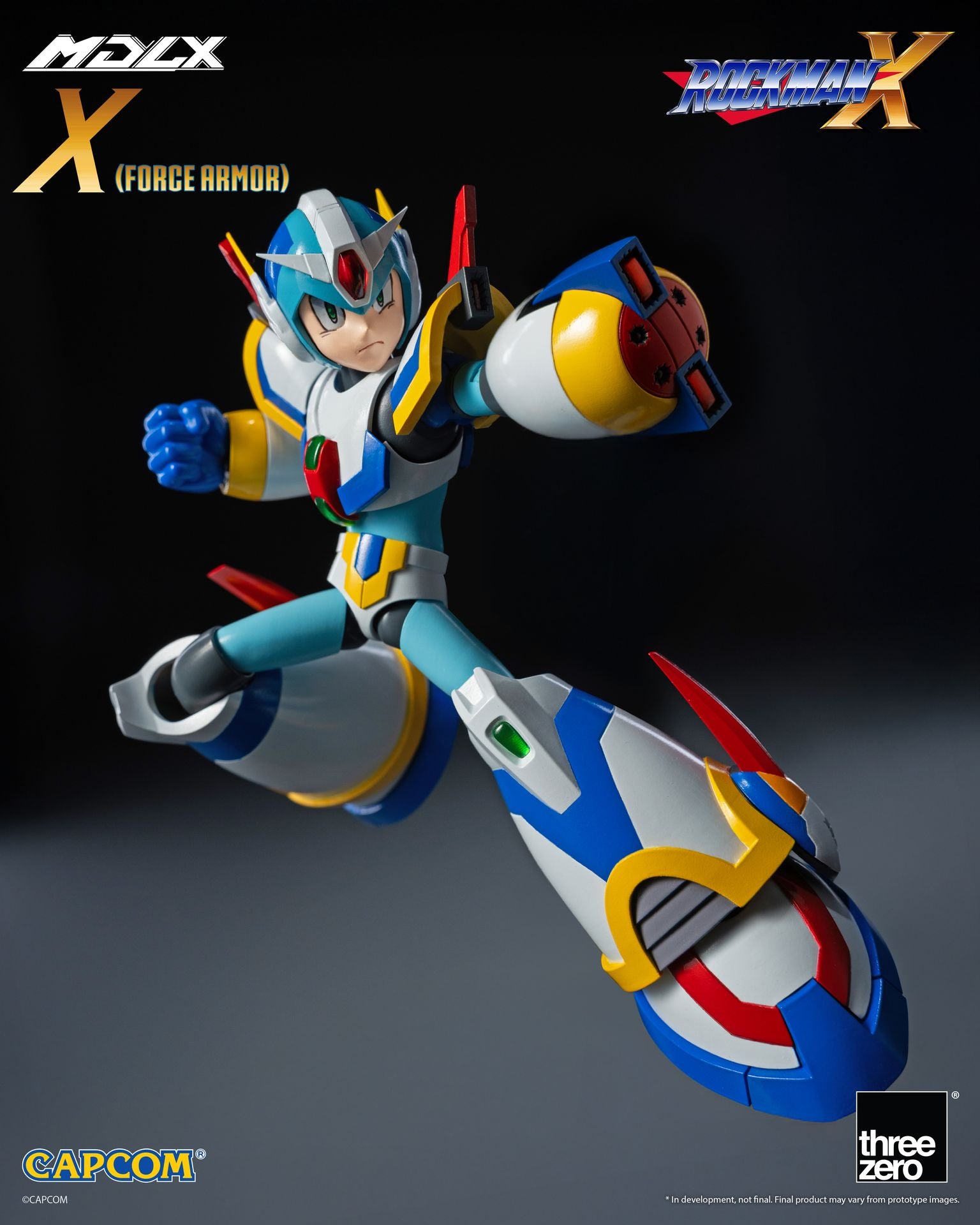PRE-ORDER threezero - MDLX - Mega Man X - X: Force Armor
