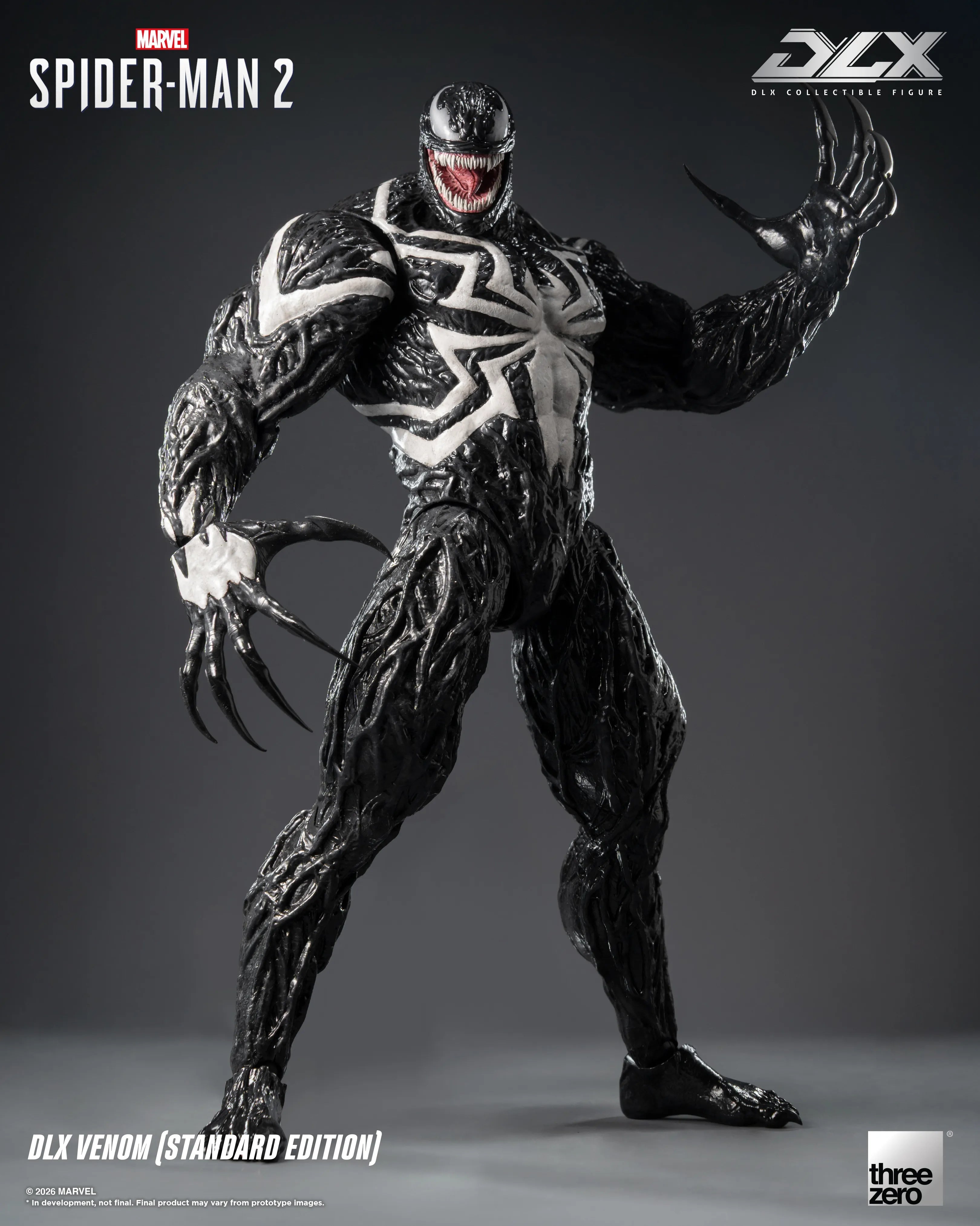 PRE-ORDER threezero - DLX - Marvel’s Spider-Man 2 - Venom: Standard Edition