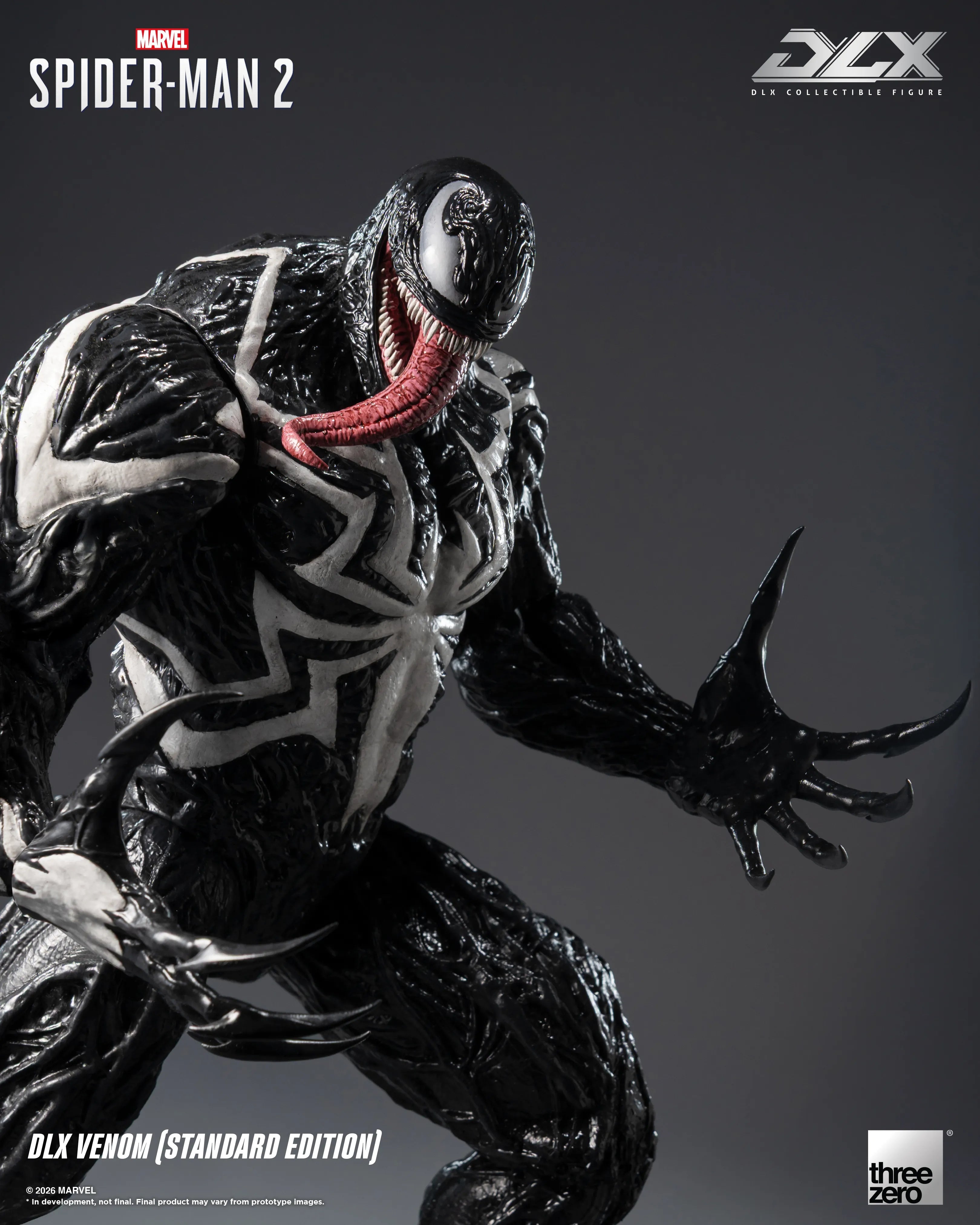 PRE-ORDER threezero - DLX - Marvel’s Spider-Man 2 - Venom: Standard Edition