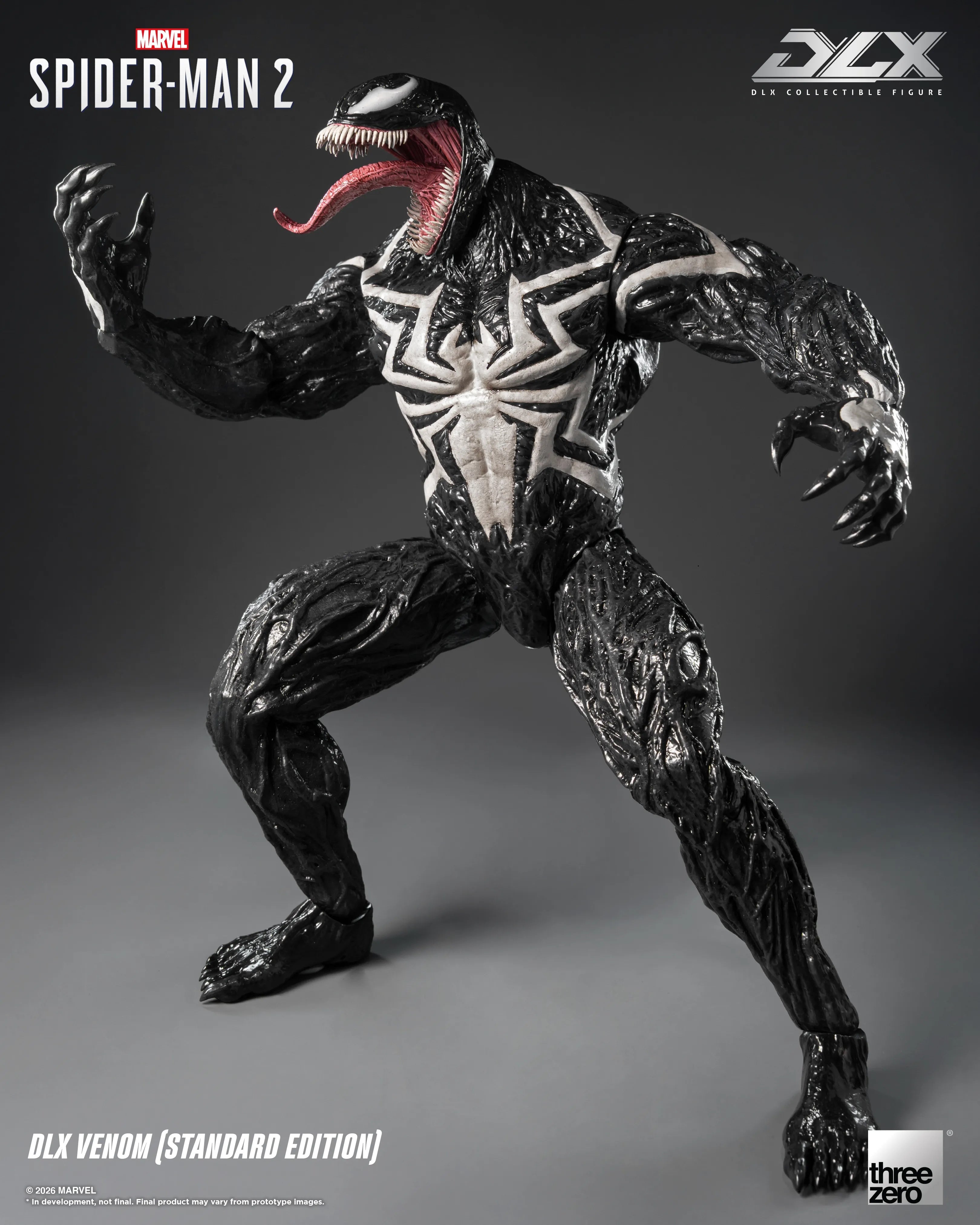 PRE-ORDER threezero - DLX - Marvel’s Spider-Man 2 - Venom: Standard Edition