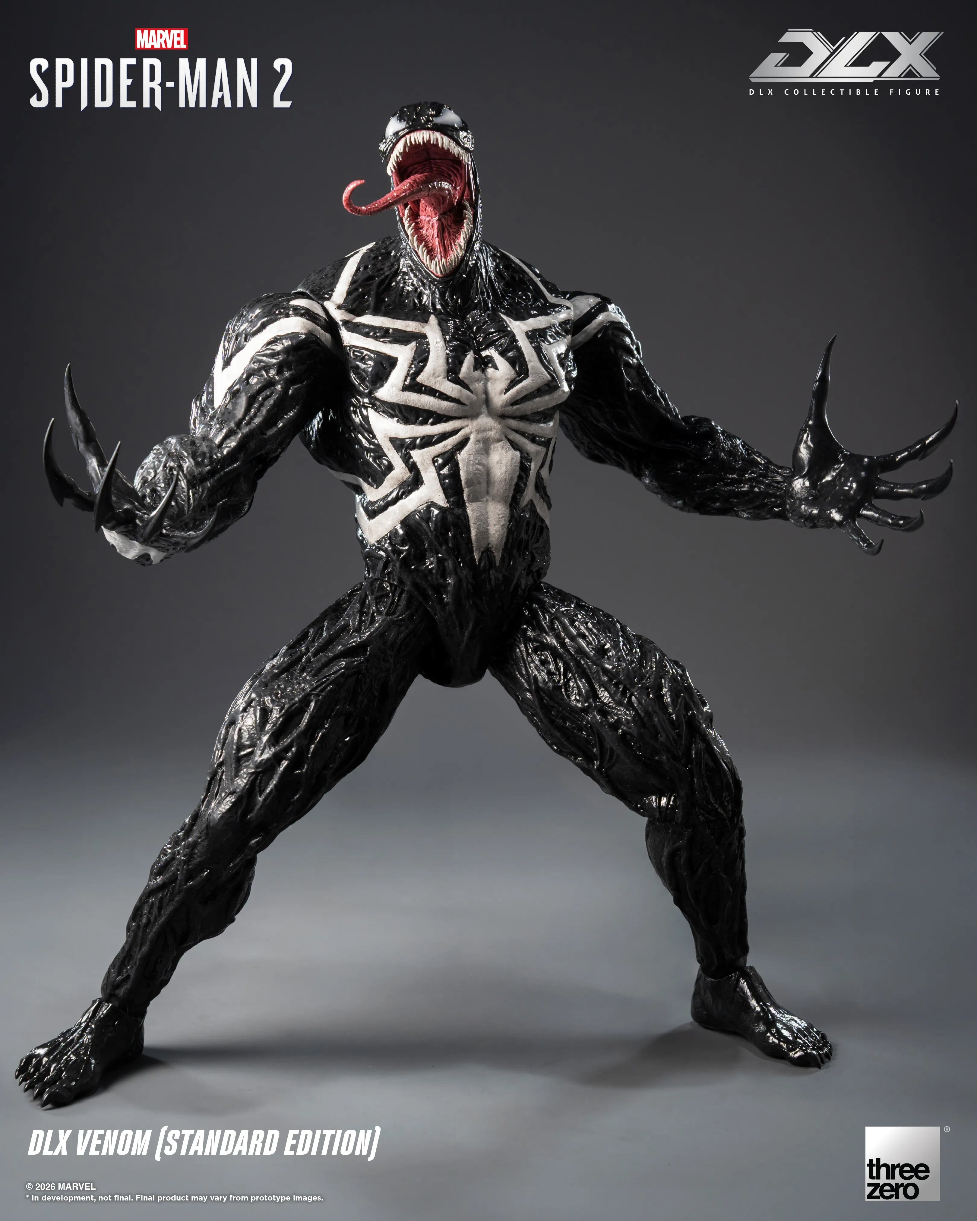 PRE-ORDER threezero - DLX - Marvel’s Spider-Man 2 - Venom: Standard Edition