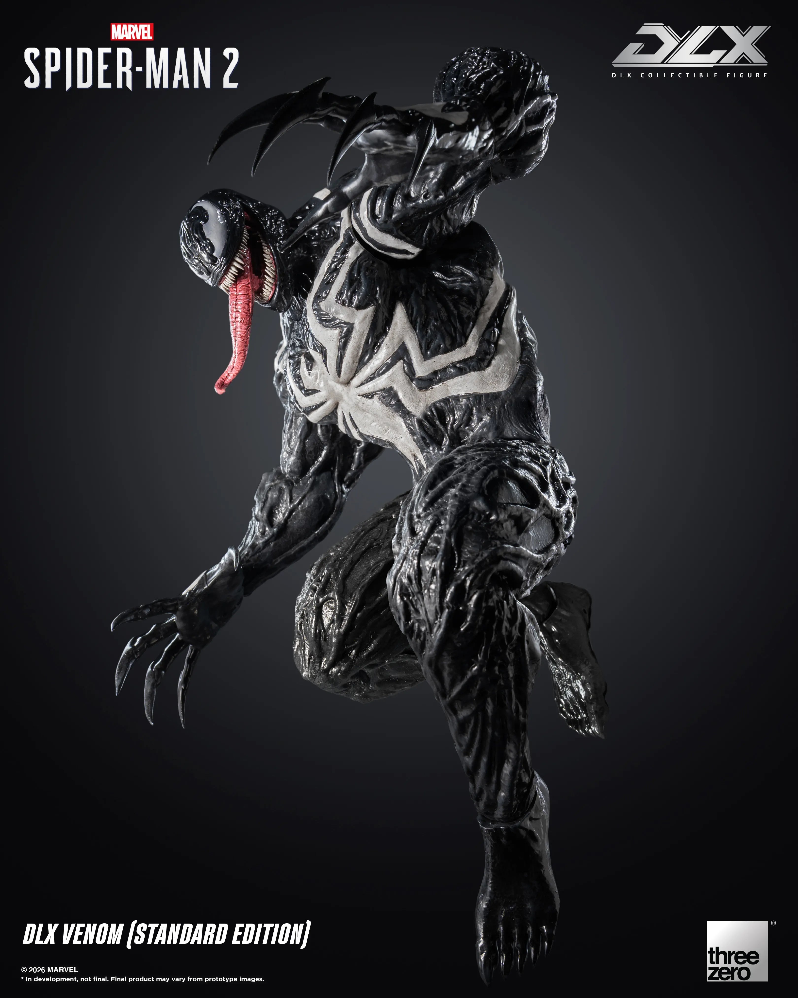 PRE-ORDER threezero - DLX - Marvel’s Spider-Man 2 - Venom: Standard Edition