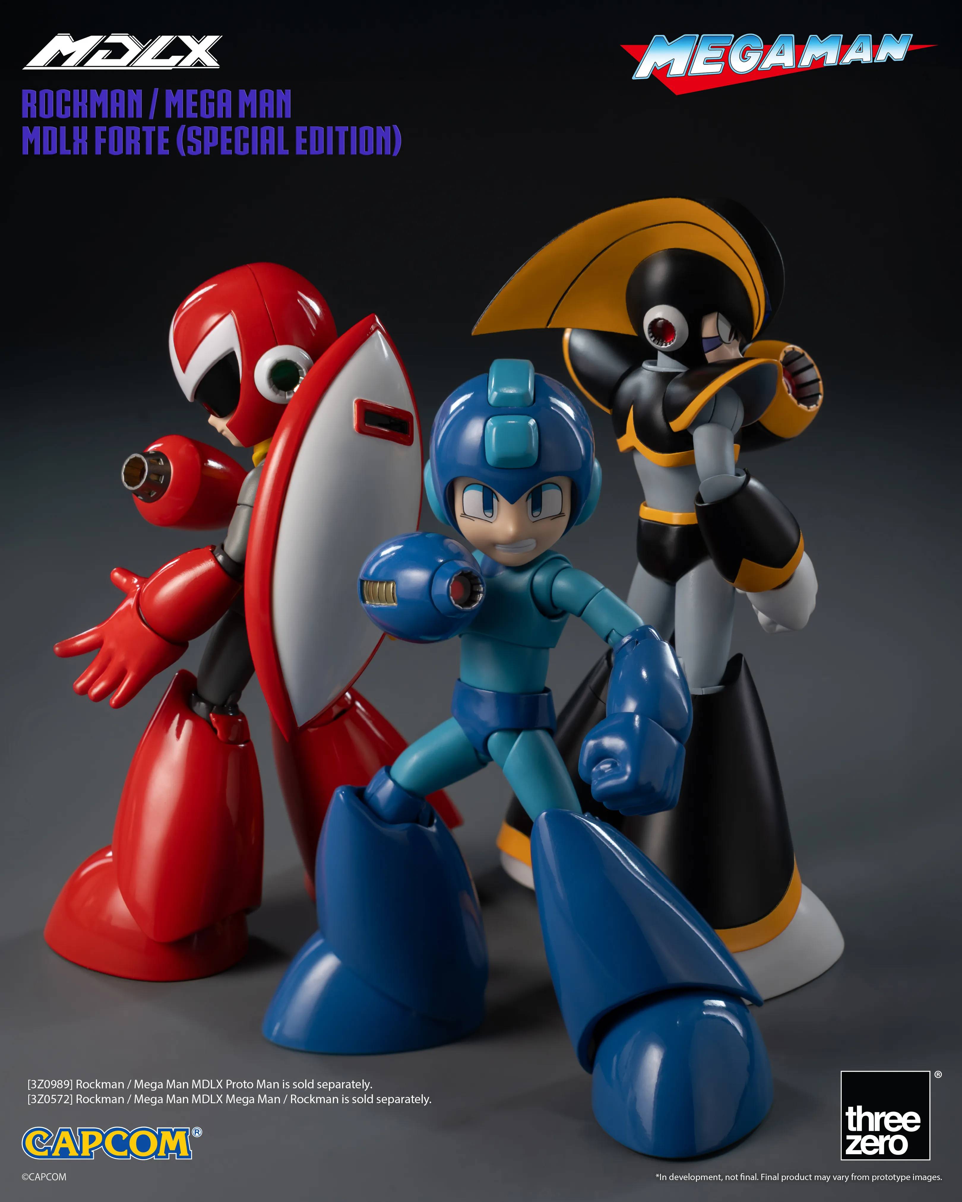 SPECIAL ORDER threezero - MDLX - Mega Man - Forte: Special Edition [EXCLUSIVE]