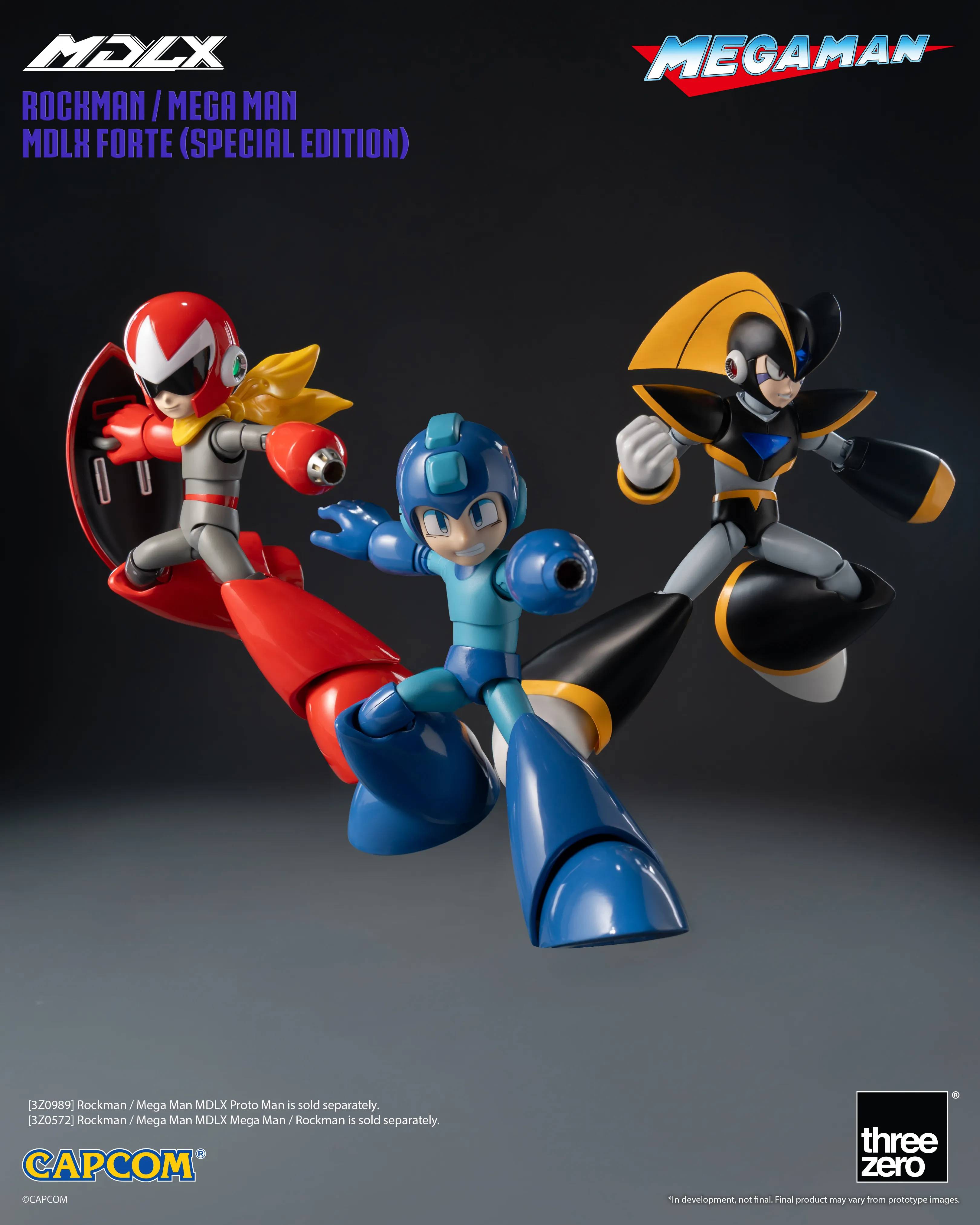 SPECIAL ORDER threezero - MDLX - Mega Man - Forte: Special Edition [EXCLUSIVE]