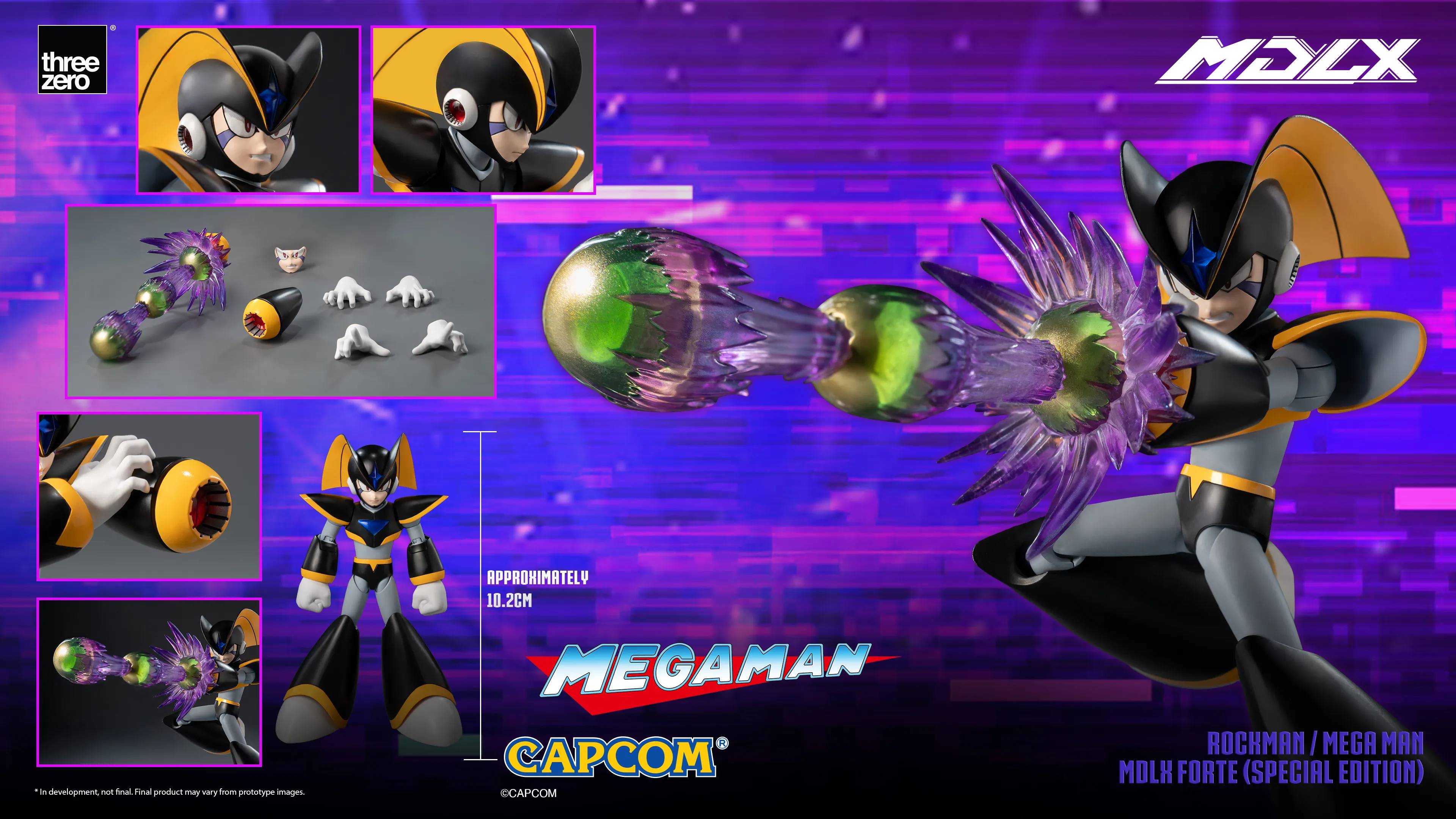 SPECIAL ORDER threezero - MDLX - Mega Man - Forte: Special Edition [EXCLUSIVE]