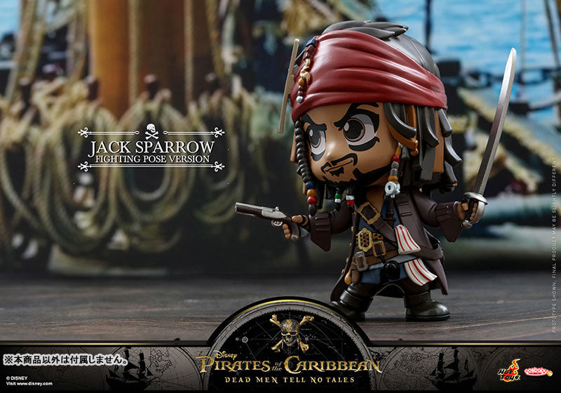 SPECIAL ORDER Hot Toys - CosBaby - Pirates of the Caribbean: Dead men tell no tales - Jack Sparrow: Fighting Pose Size S [JP]