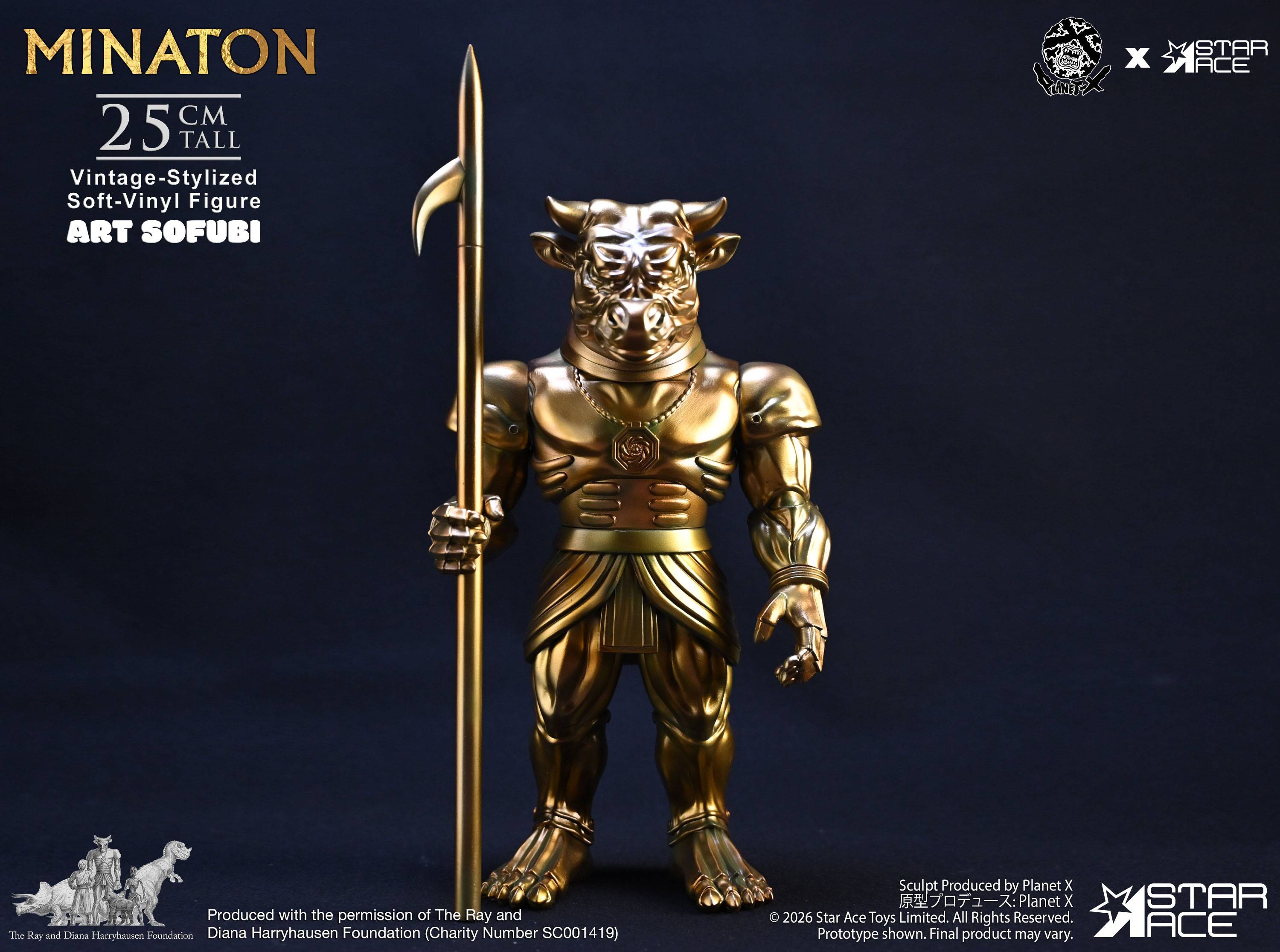 SPECIAL ORDER Star Ace Toys - Art Soft Vinyl - Sinbad and the Eye of the Tiger - Minaton [JP]