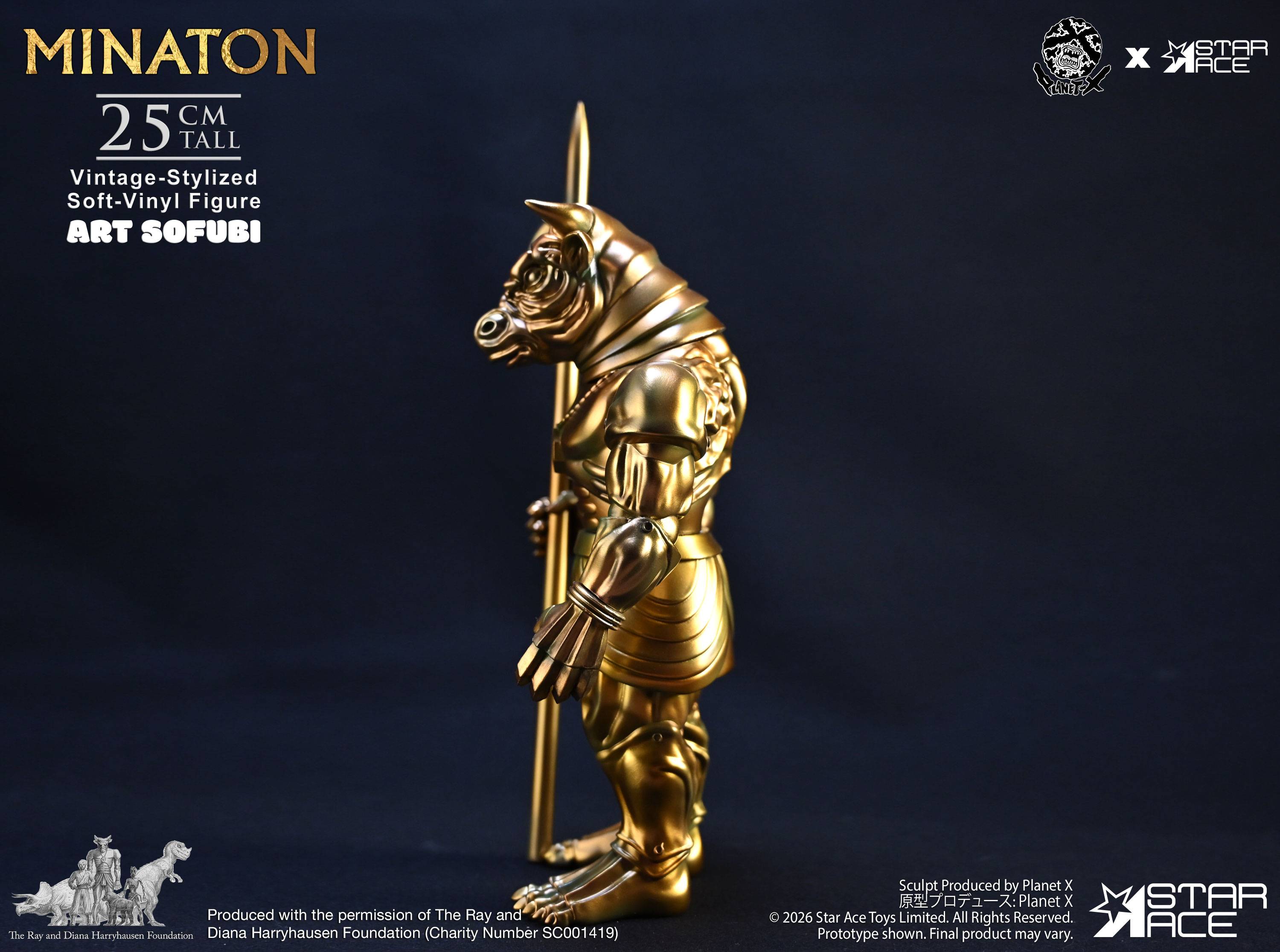 SPECIAL ORDER Star Ace Toys - Art Soft Vinyl - Sinbad and the Eye of the Tiger - Minaton [JP]