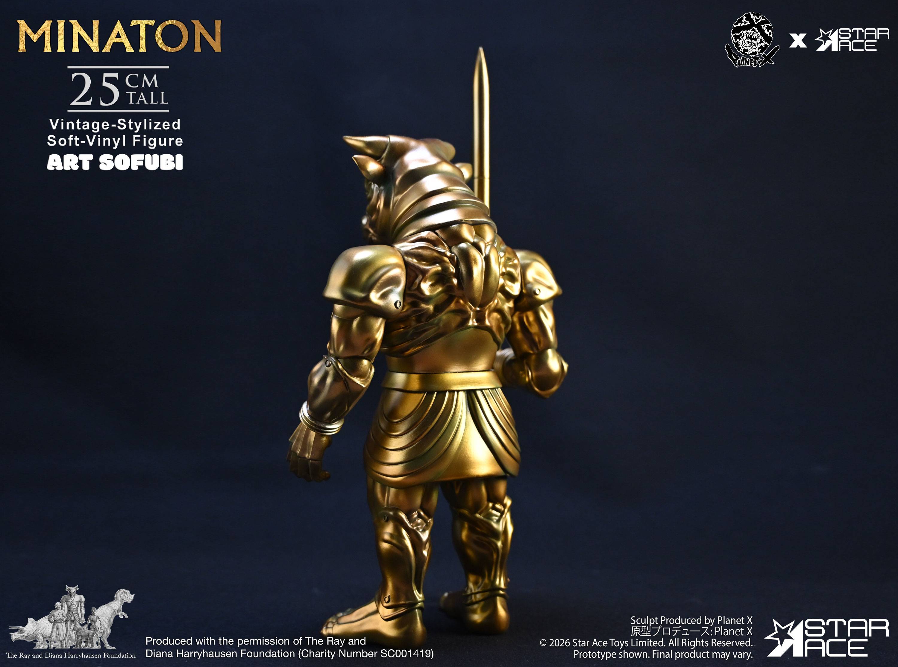 SPECIAL ORDER Star Ace Toys - Art Soft Vinyl - Sinbad and the Eye of the Tiger - Minaton [JP]