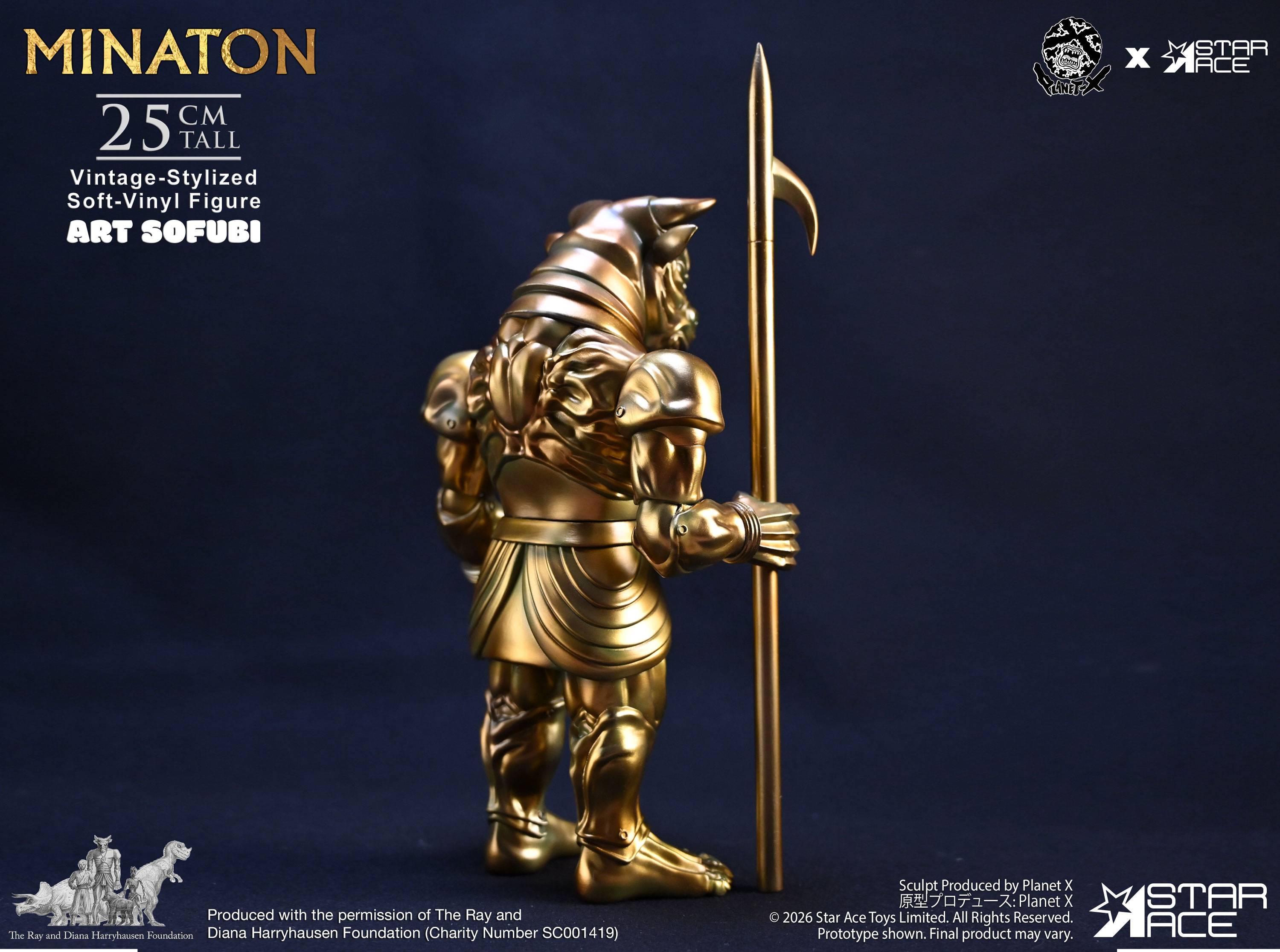 SPECIAL ORDER Star Ace Toys - Art Soft Vinyl - Sinbad and the Eye of the Tiger - Minaton [JP]
