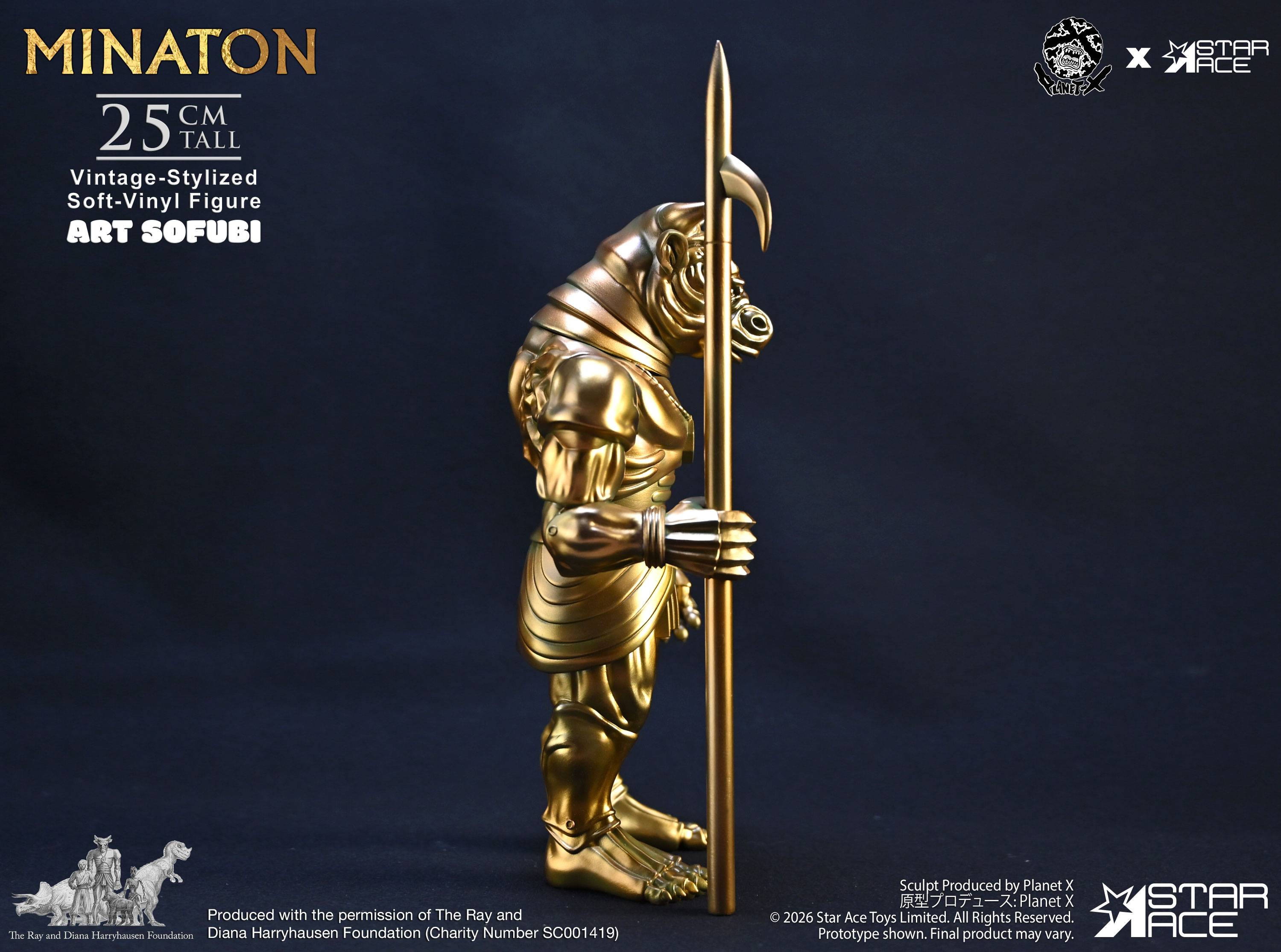 SPECIAL ORDER Star Ace Toys - Art Soft Vinyl - Sinbad and the Eye of the Tiger - Minaton [JP]