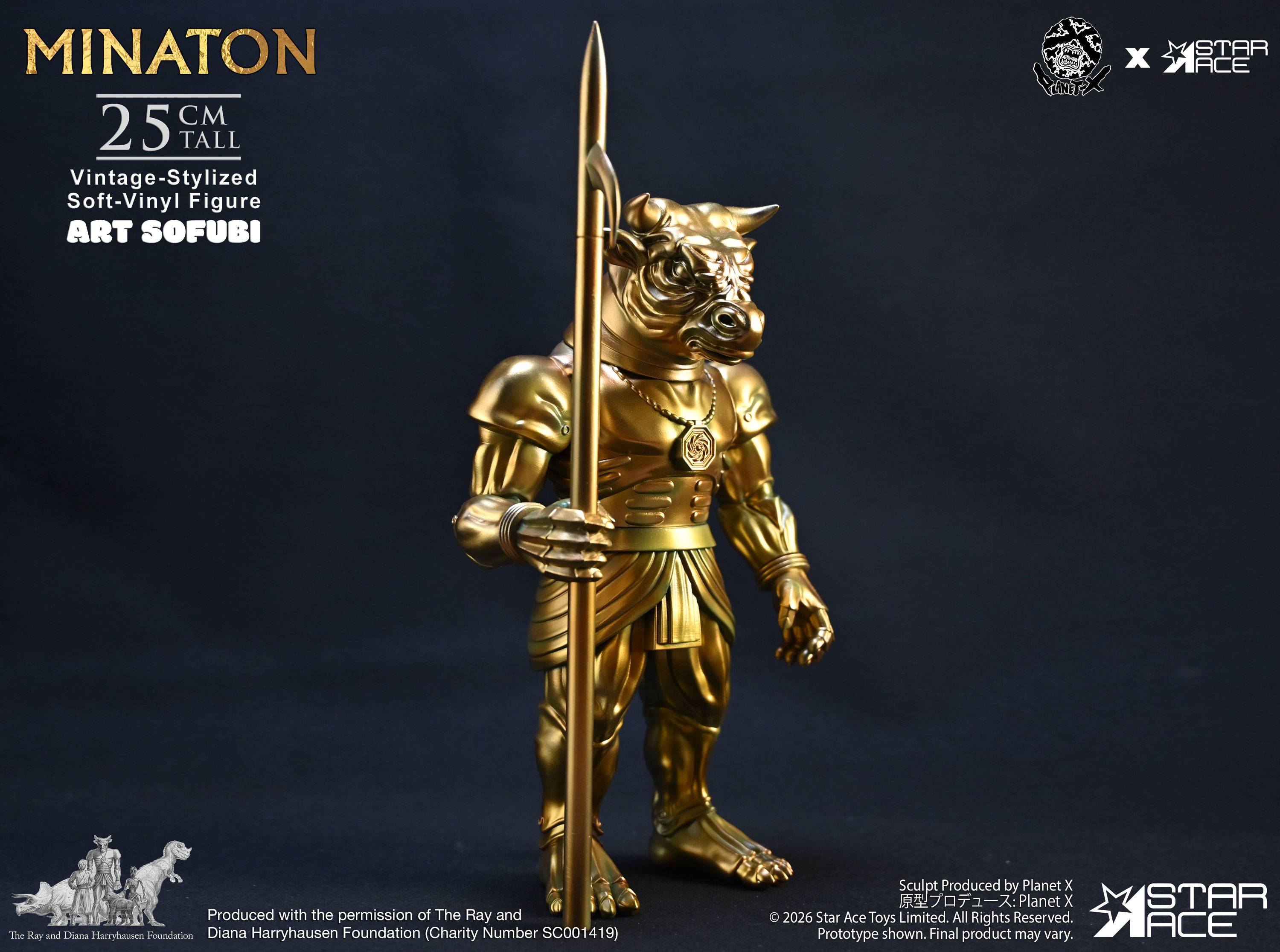 SPECIAL ORDER Star Ace Toys - Art Soft Vinyl - Sinbad and the Eye of the Tiger - Minaton [JP]
