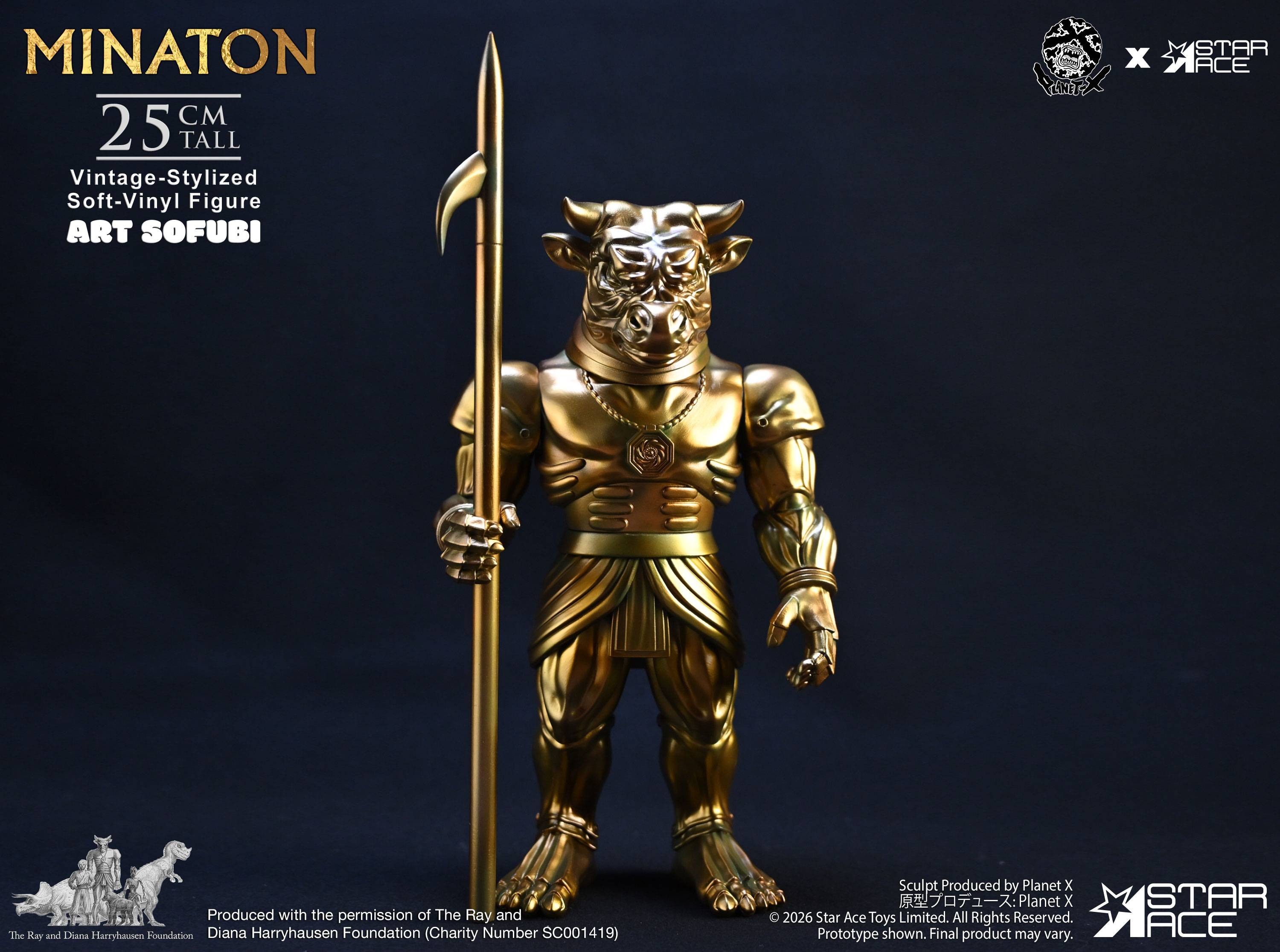 SPECIAL ORDER Star Ace Toys - Art Soft Vinyl - Sinbad and the Eye of the Tiger - Minaton [JP]