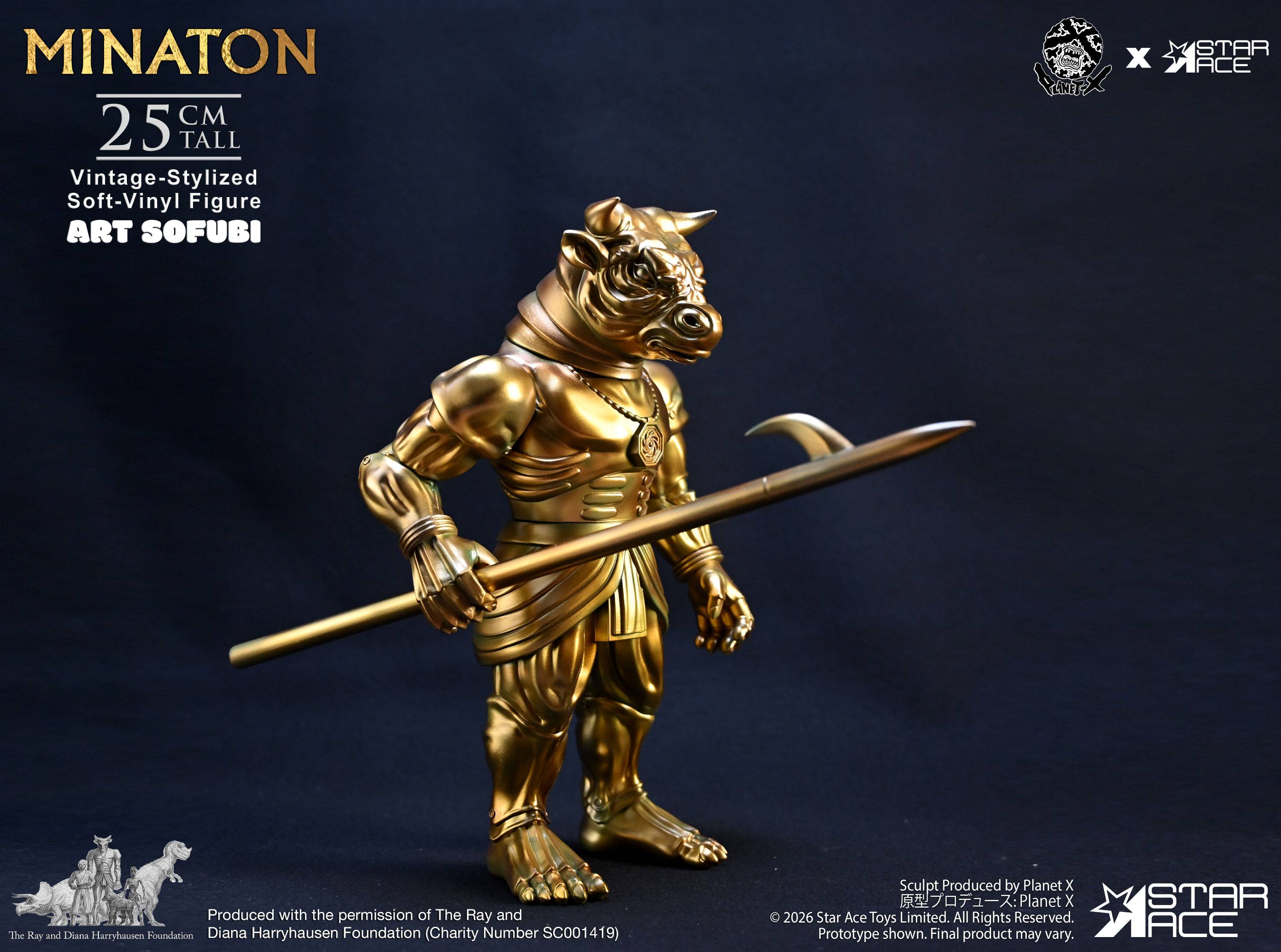 SPECIAL ORDER Star Ace Toys - Art Soft Vinyl - Sinbad and the Eye of the Tiger - Minaton [JP]