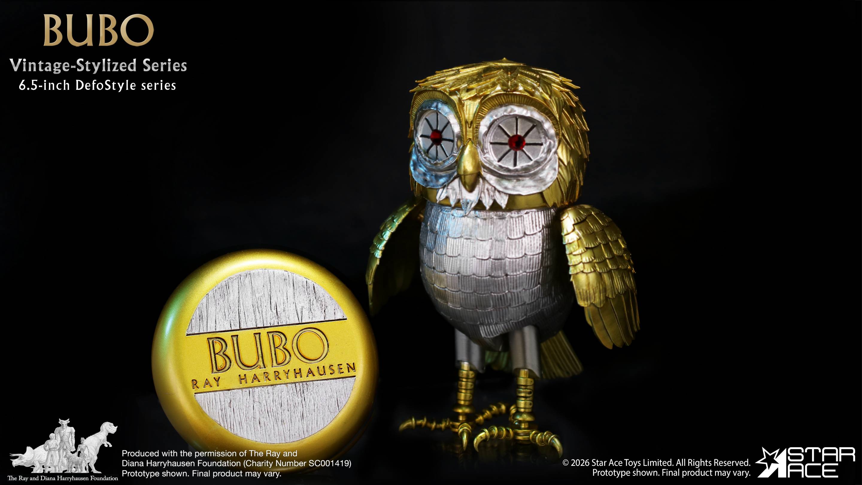 SPECIAL ORDER Star Ace Toys - DefoStyle - Clash of the Titans - Bubo [JP]